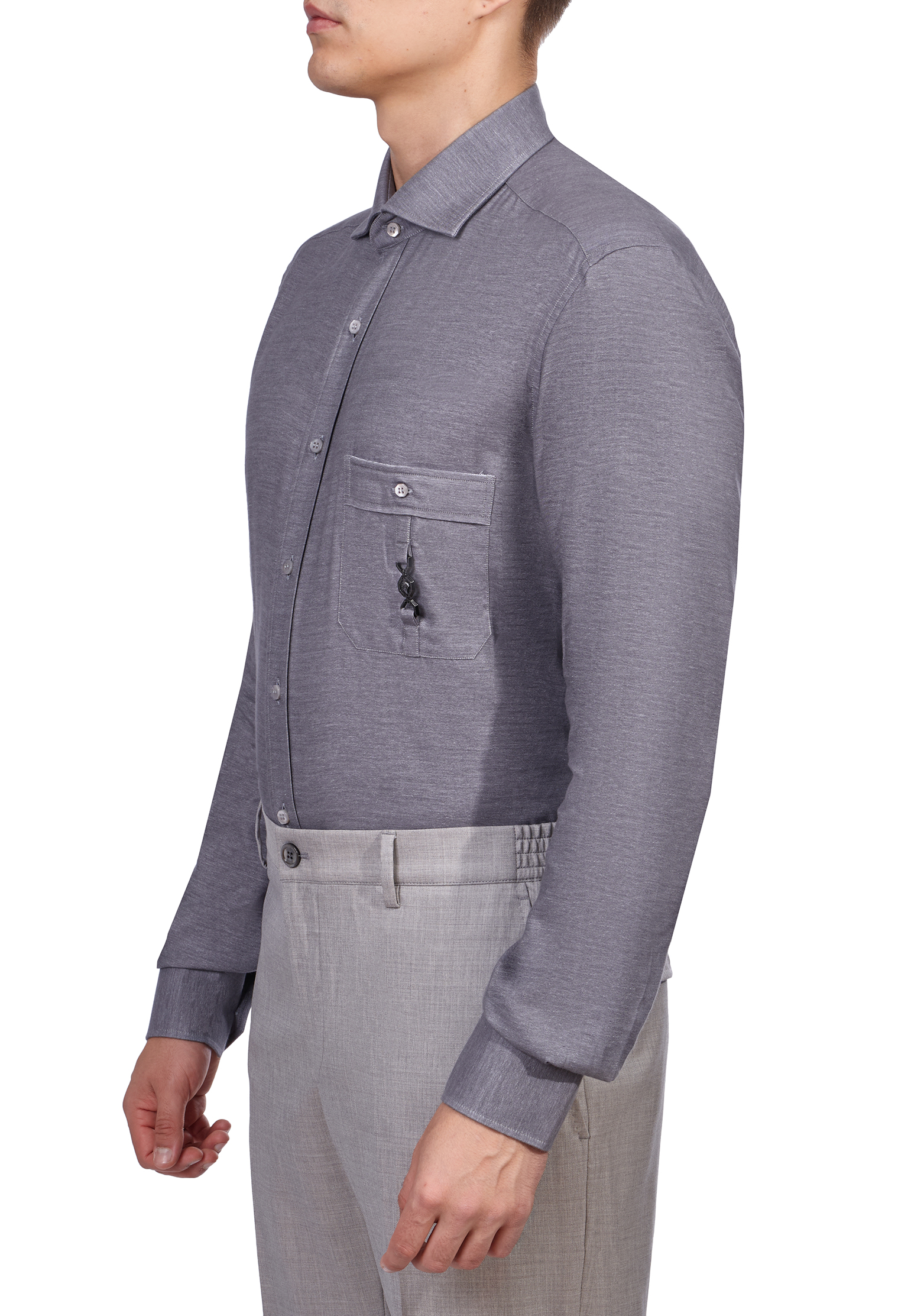 

Рубашка STEFANO RICCI, Серый, Серый