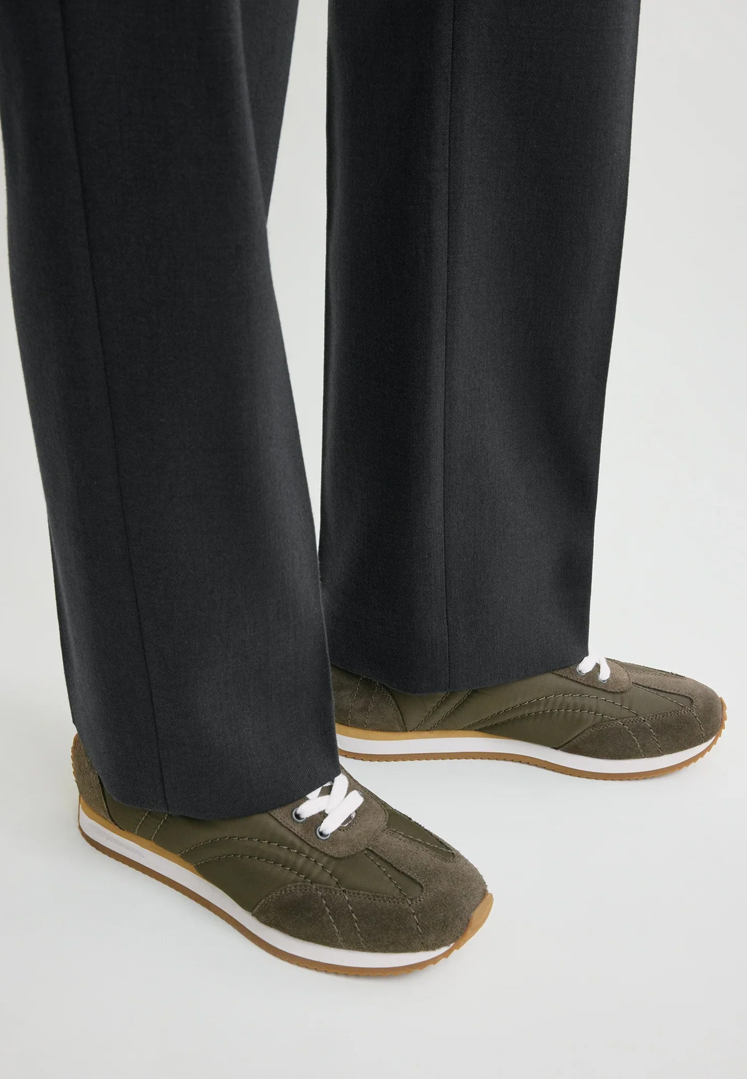 

Кроссовки TOTEME, Зеленый, Зеленый