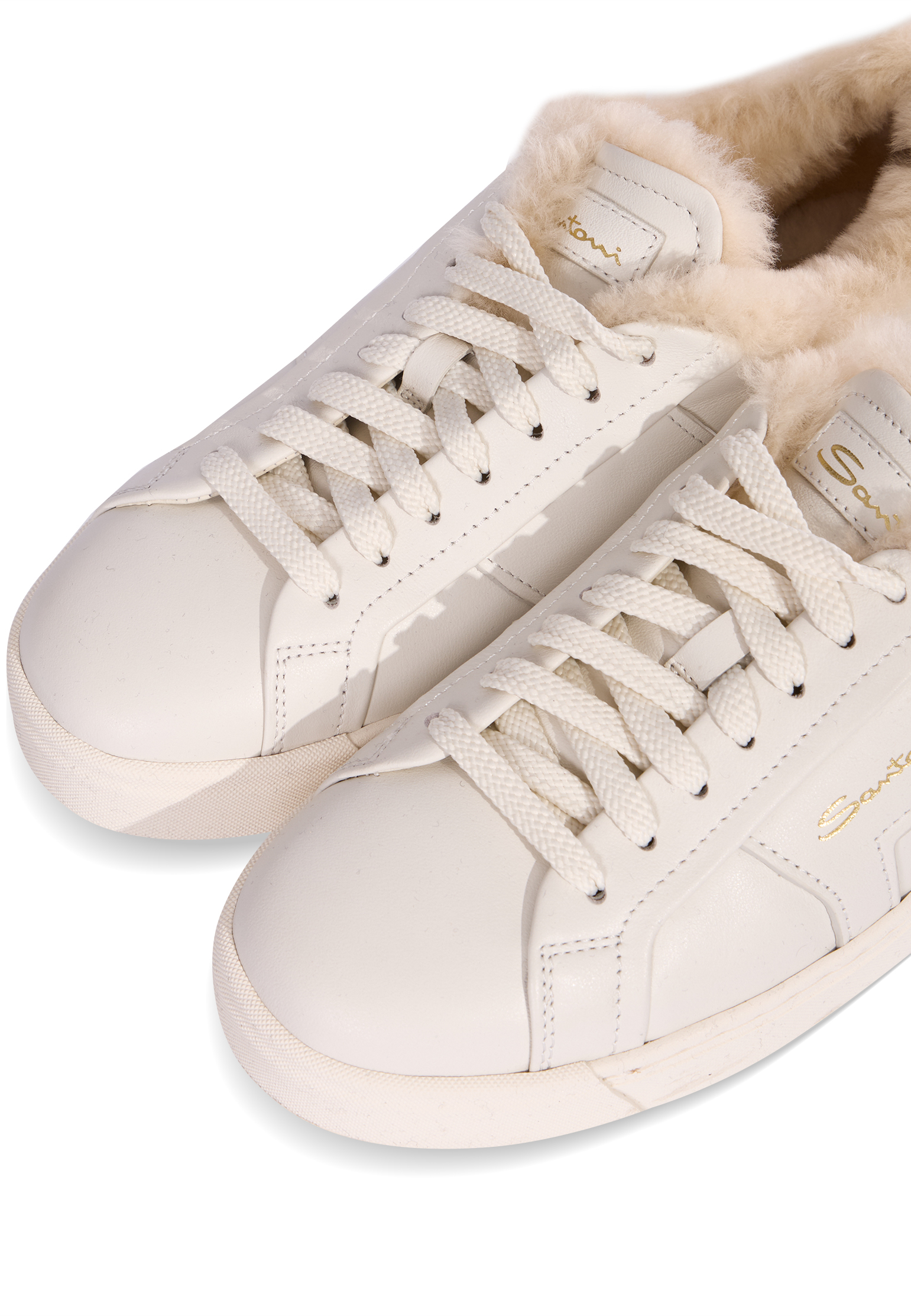 

Кеды SANTONI, Белый, Белый