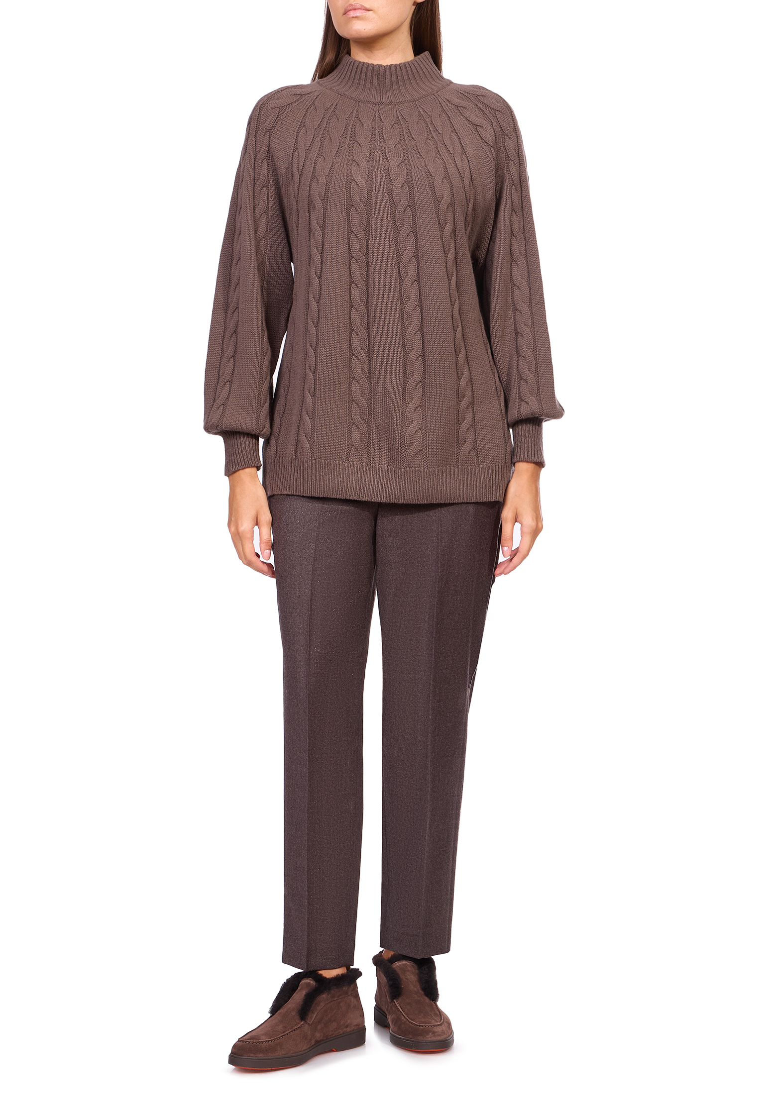 

Джемпер COLOMBO, Коричневый, Коричневый