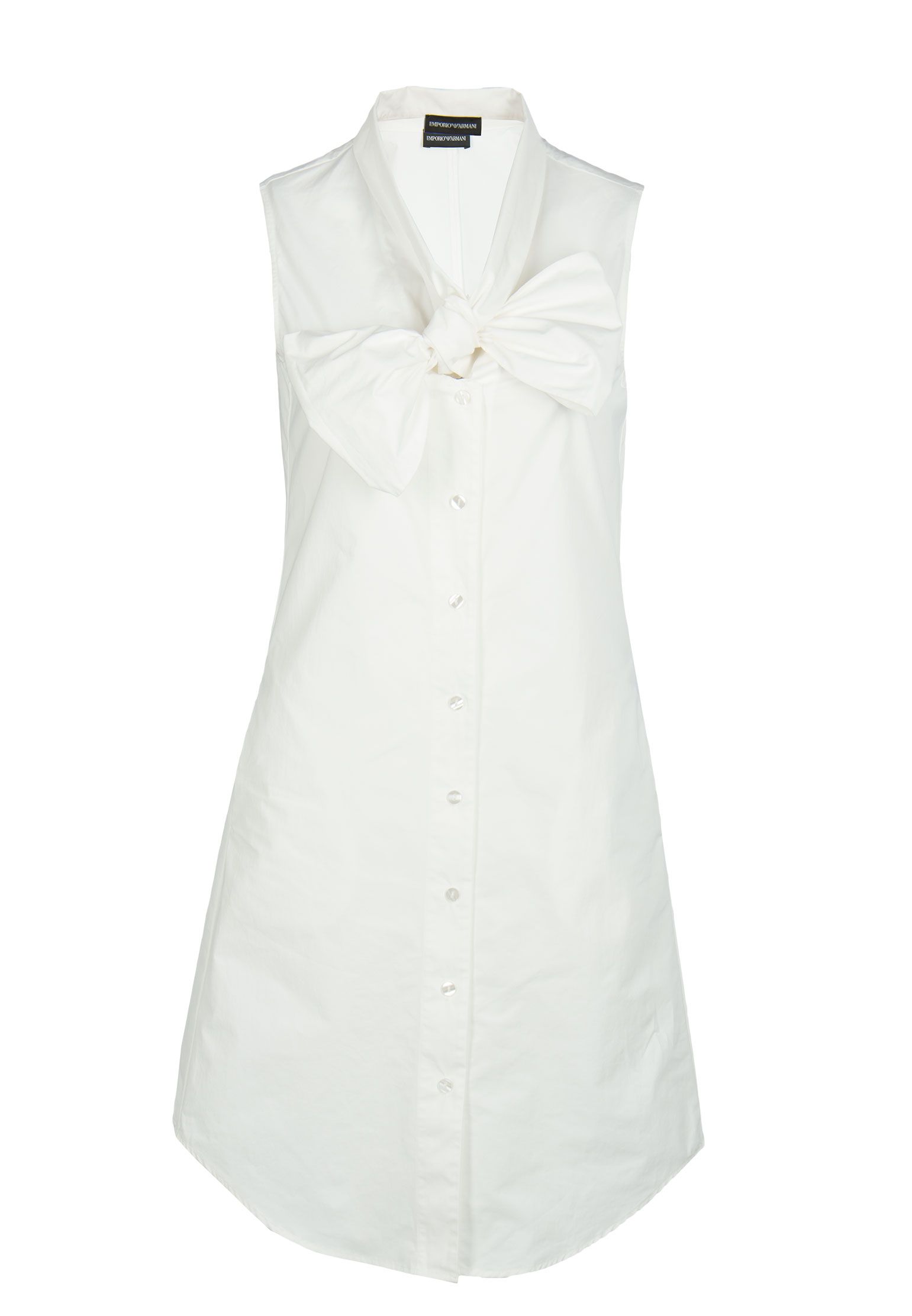 Платье EMPORIO ARMANI Белый, размер 38 88070 - фото 1