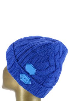 Синяя шапка OFF-WHITE