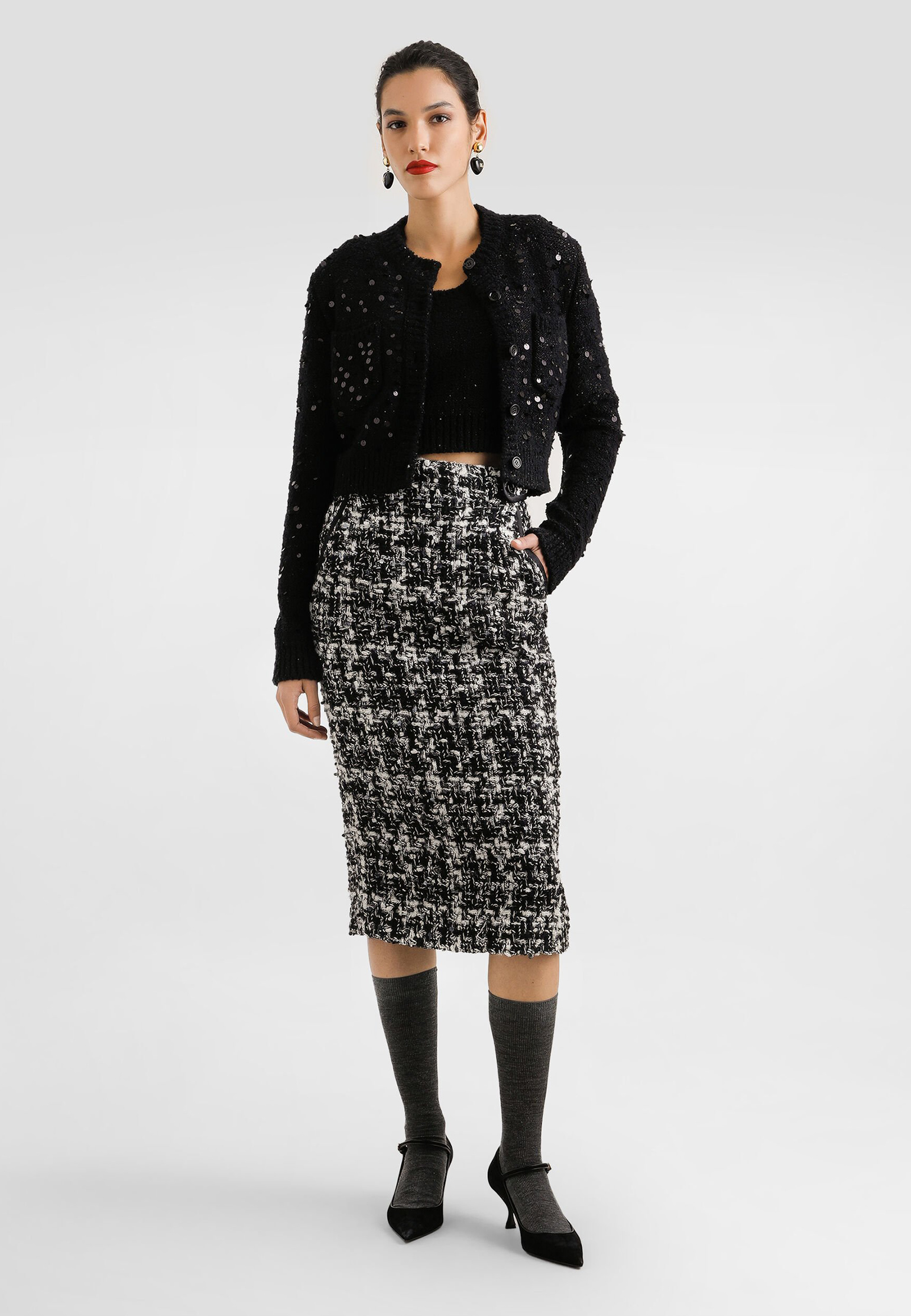 

Кардиган DOLCE&GABBANA, Черный, Черный