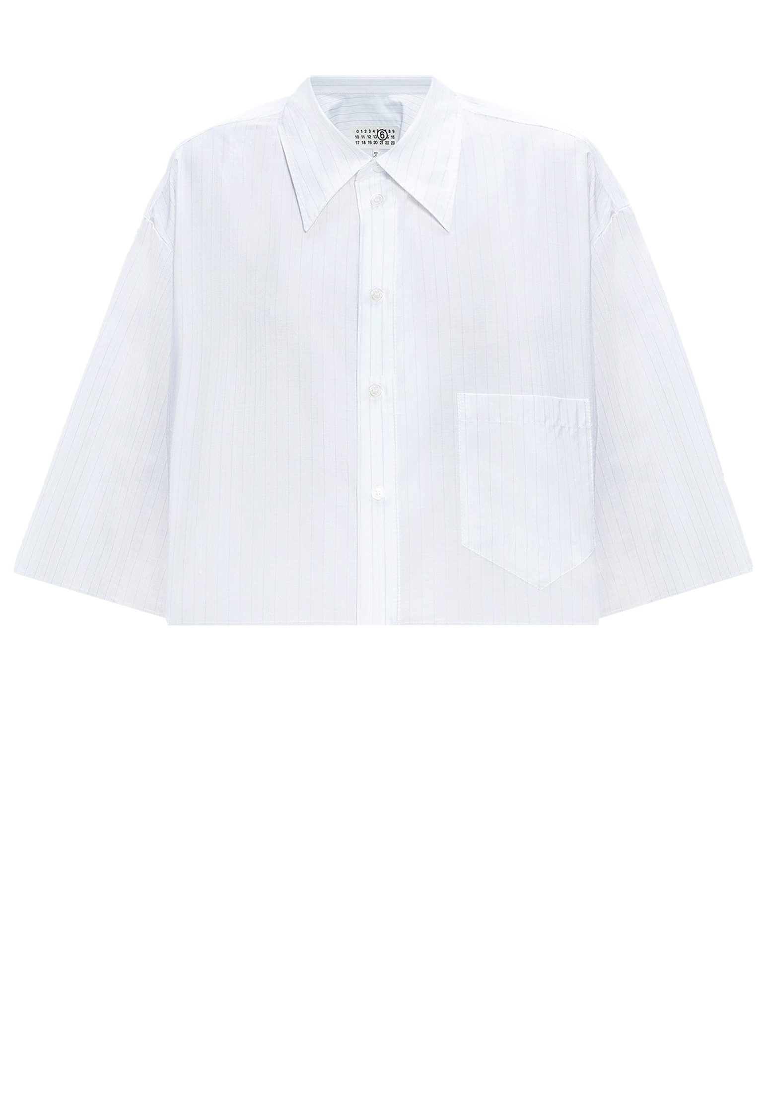 

Блуза MM6 Maison Margiela, Белый, Белый