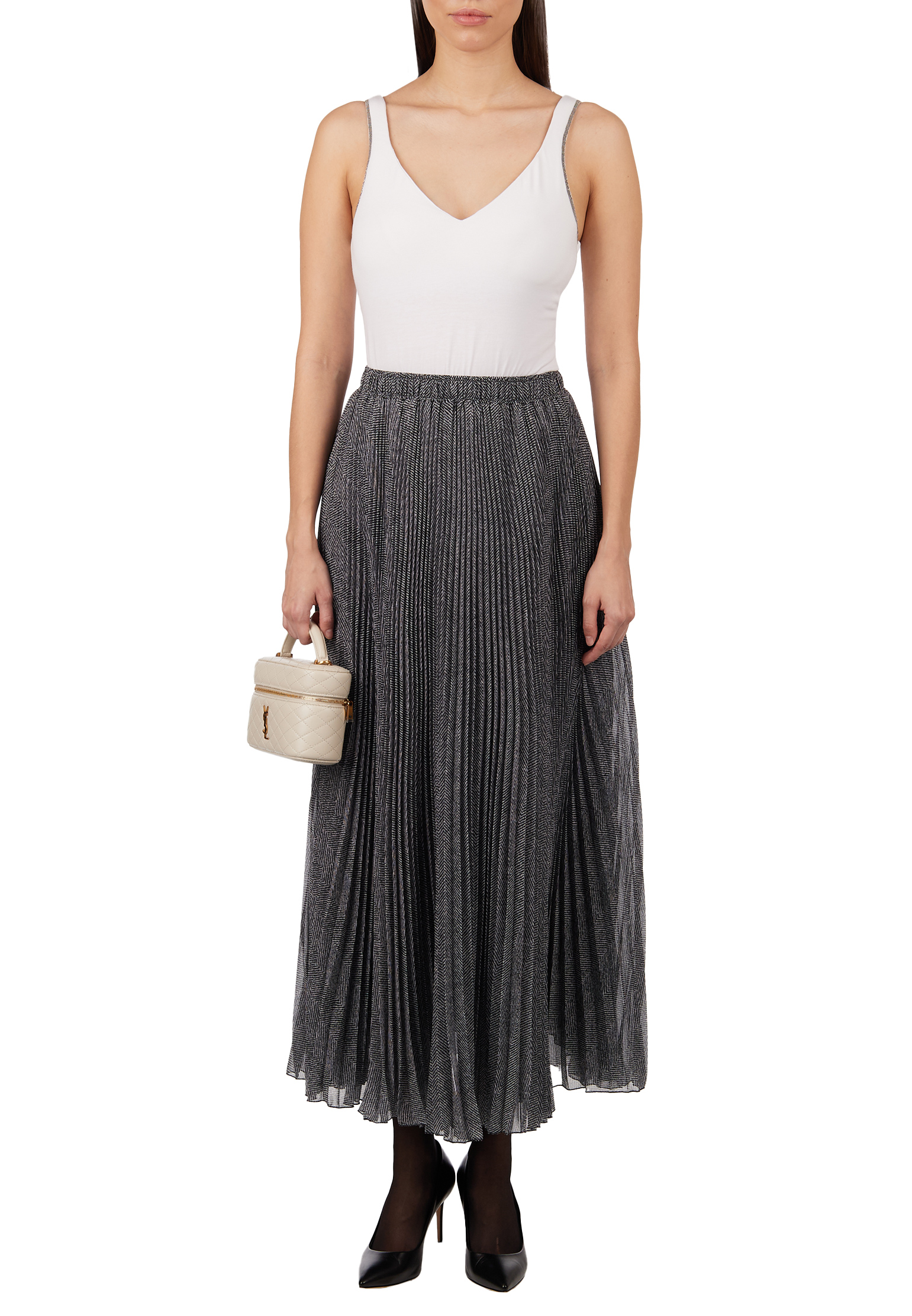 

Юбка ERMANNO SCERVINO, Серый, Серый