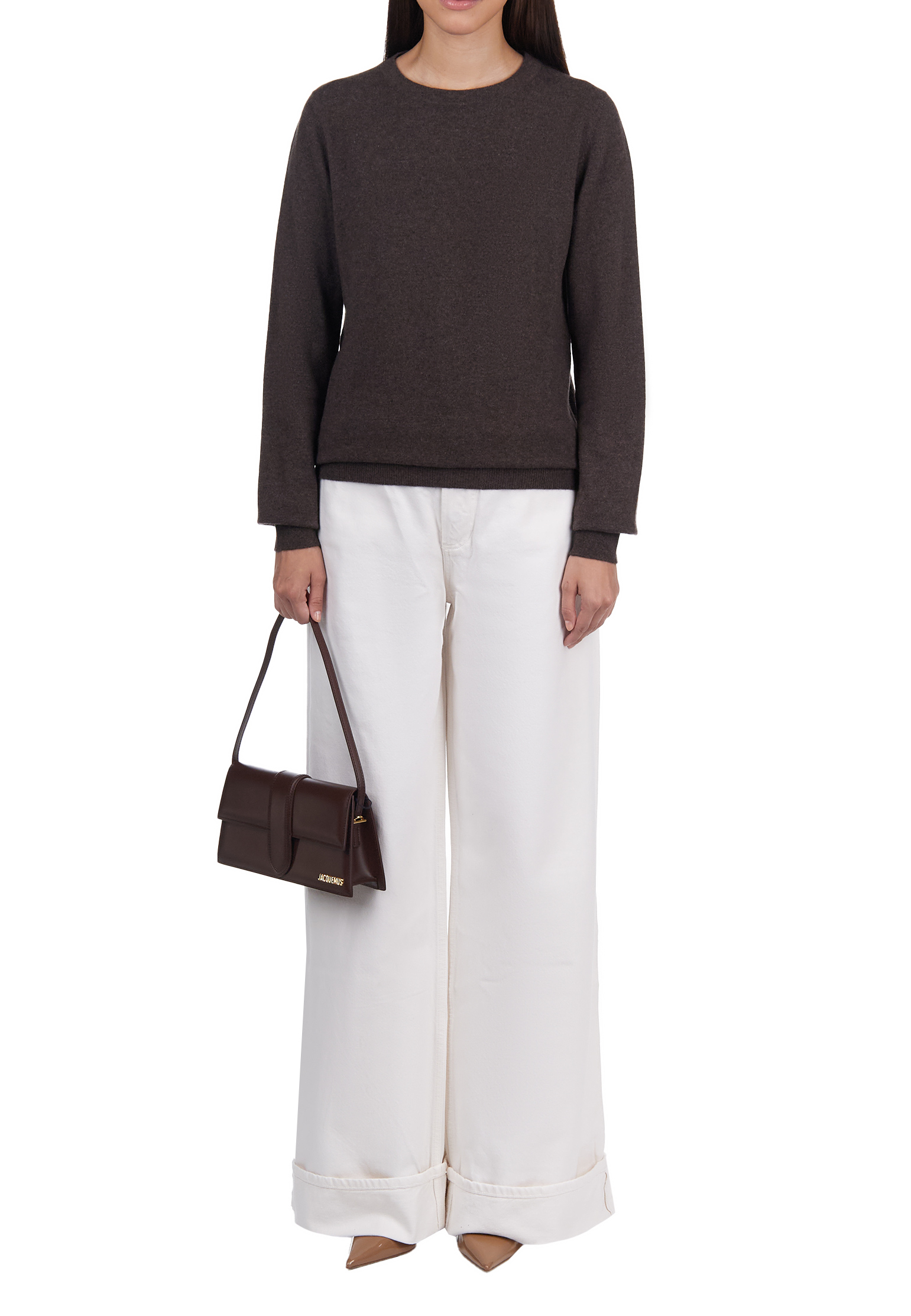 

Джемпер BRUNELLO CUCINELLI, Коричневый, Коричневый