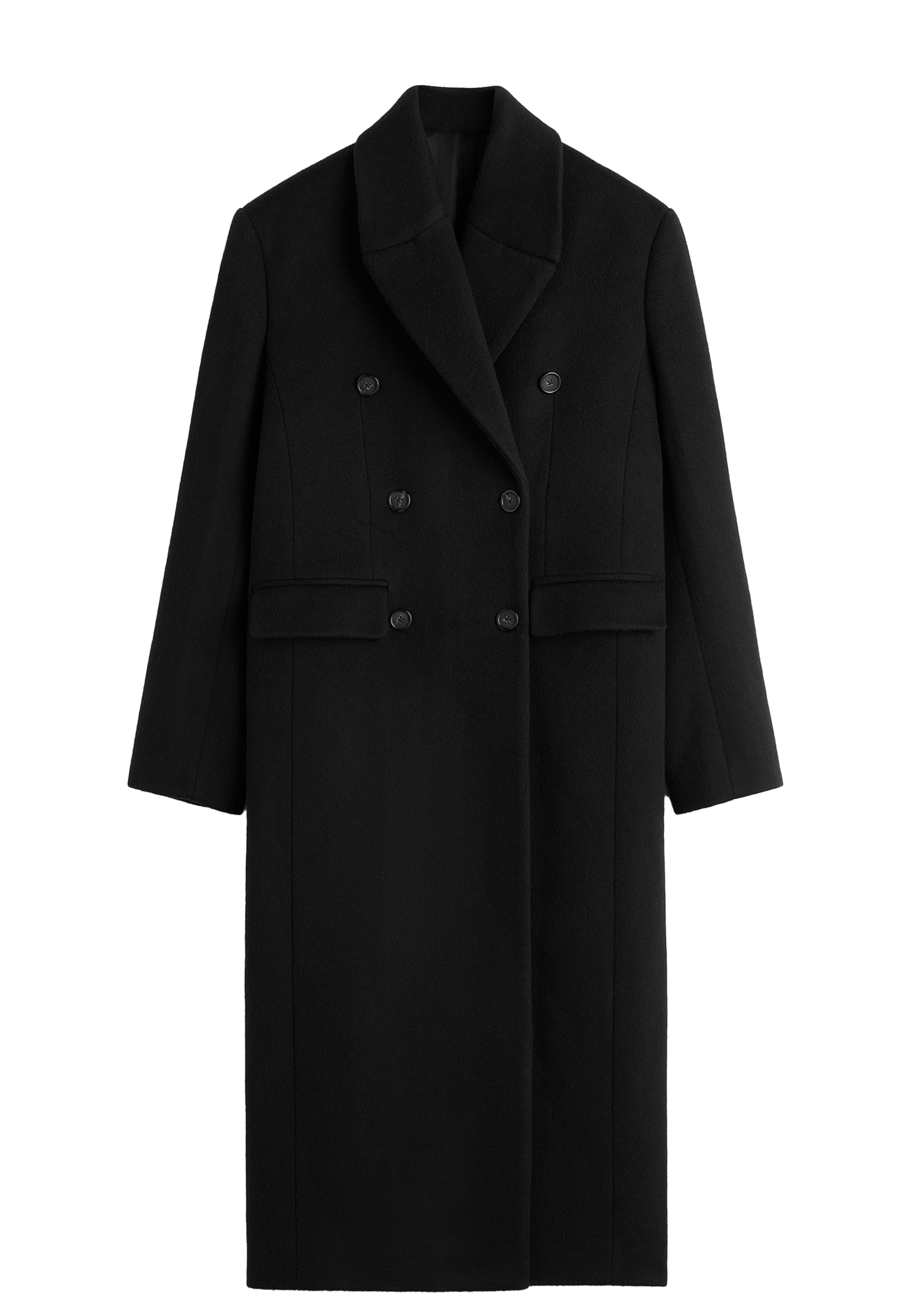 

Пальто TOTEME, Черный, Черный