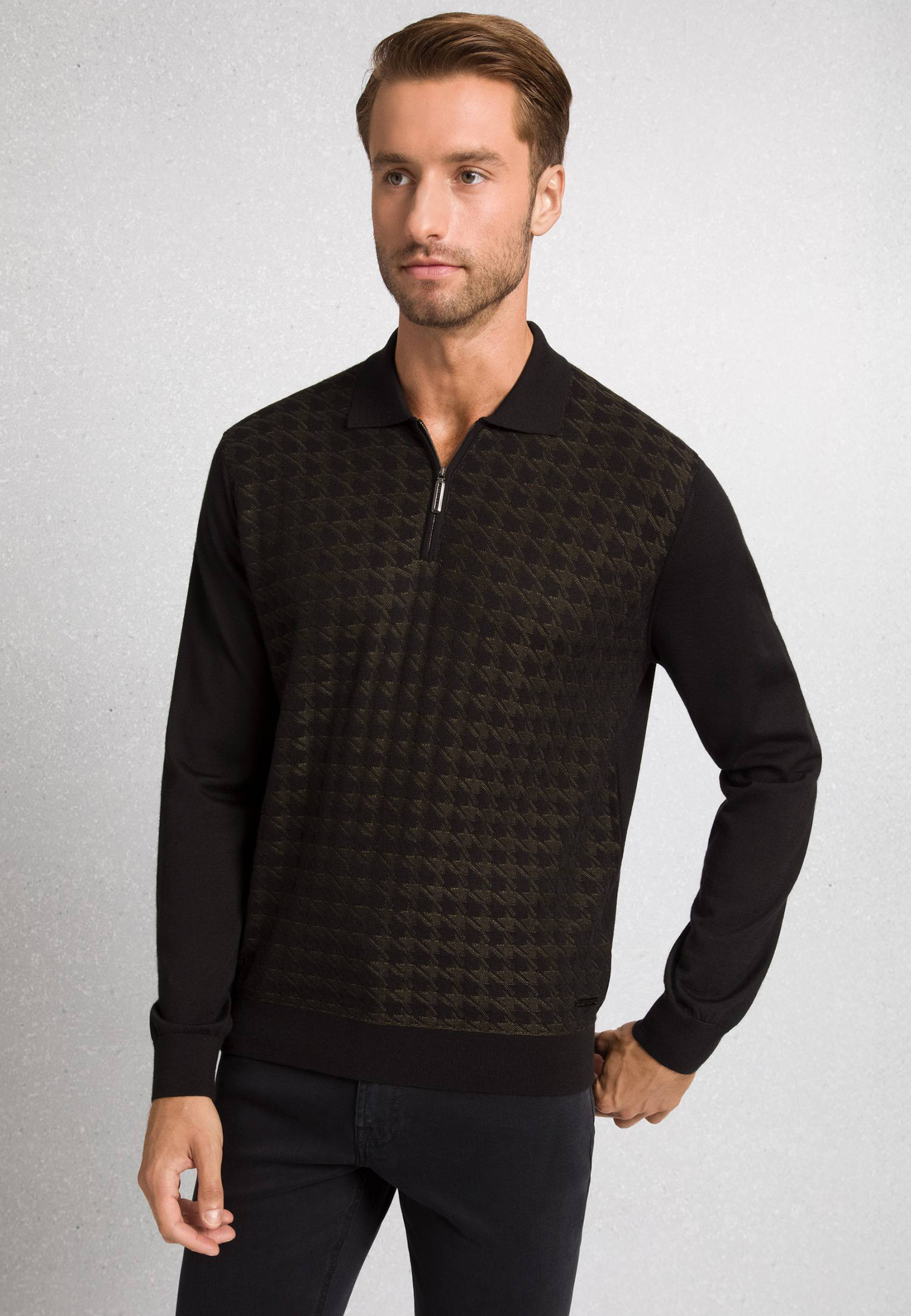 

Поло STEFANO RICCI, Черный, Черный