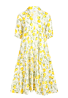 Льняное платье-рубашка свободного кроя POSITANO COUTURE BY BLITZ
