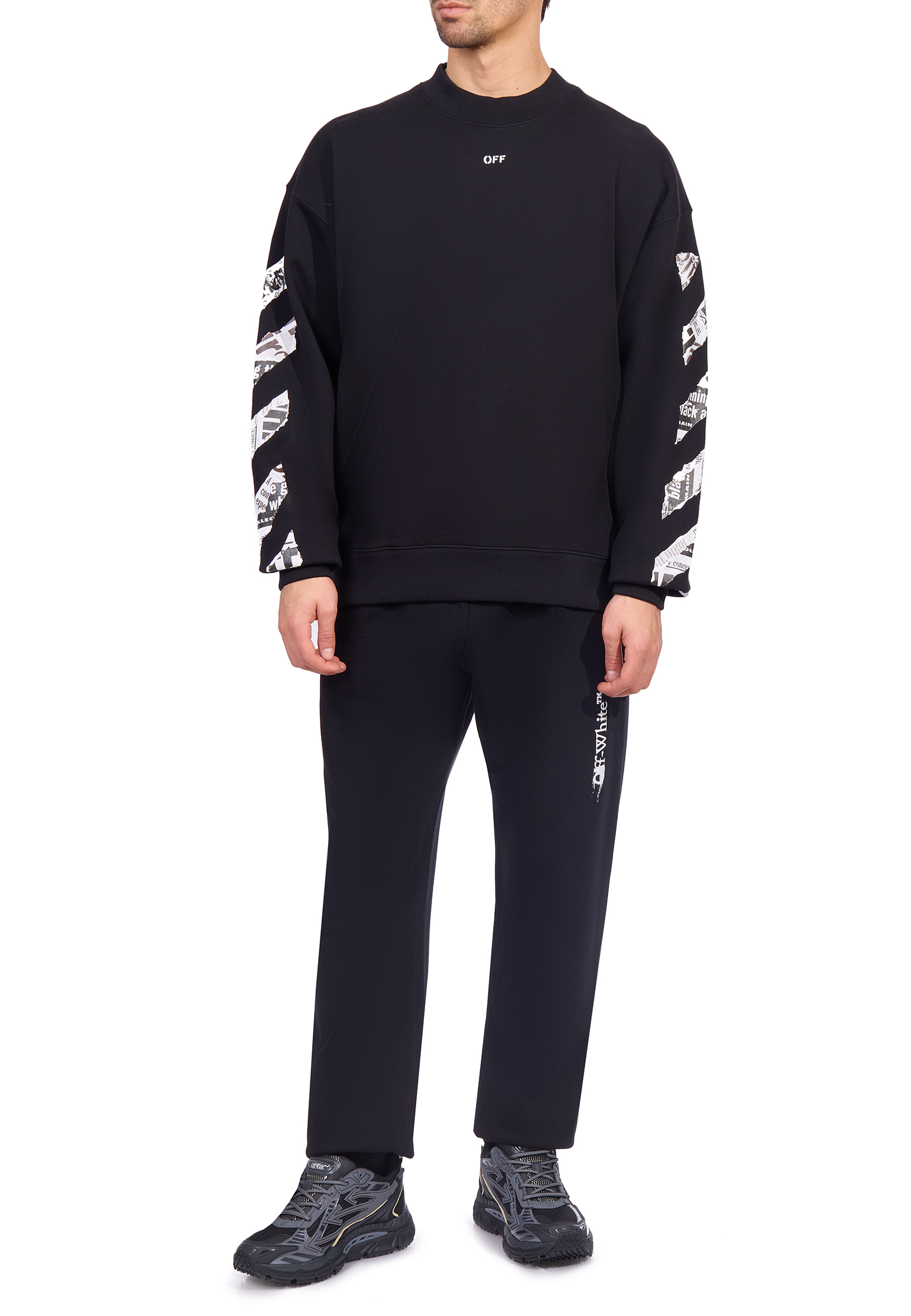 

Свитшот OFF-WHITE, Черный, Черный