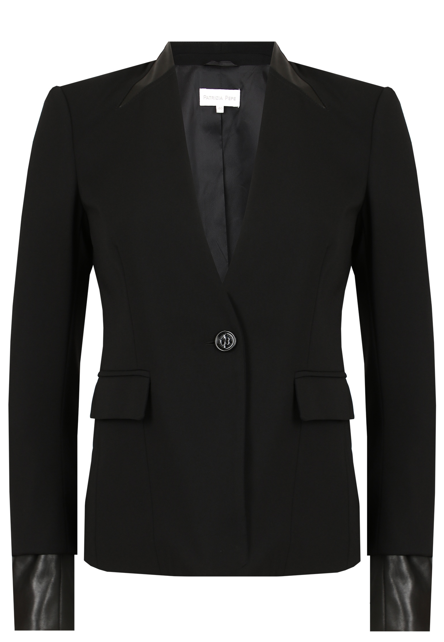 Пиджак PATRIZIA PEPE Черный, размер 40 139353 - фото 1