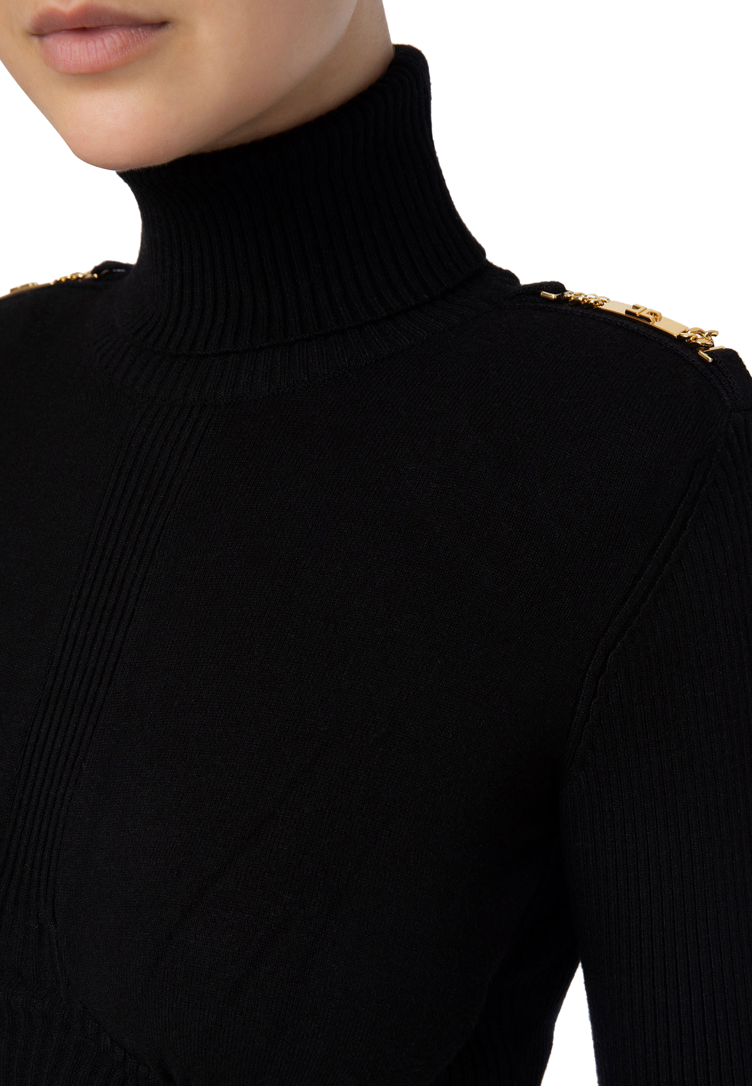 

Водолазка ELISABETTA FRANCHI, Черный, Черный