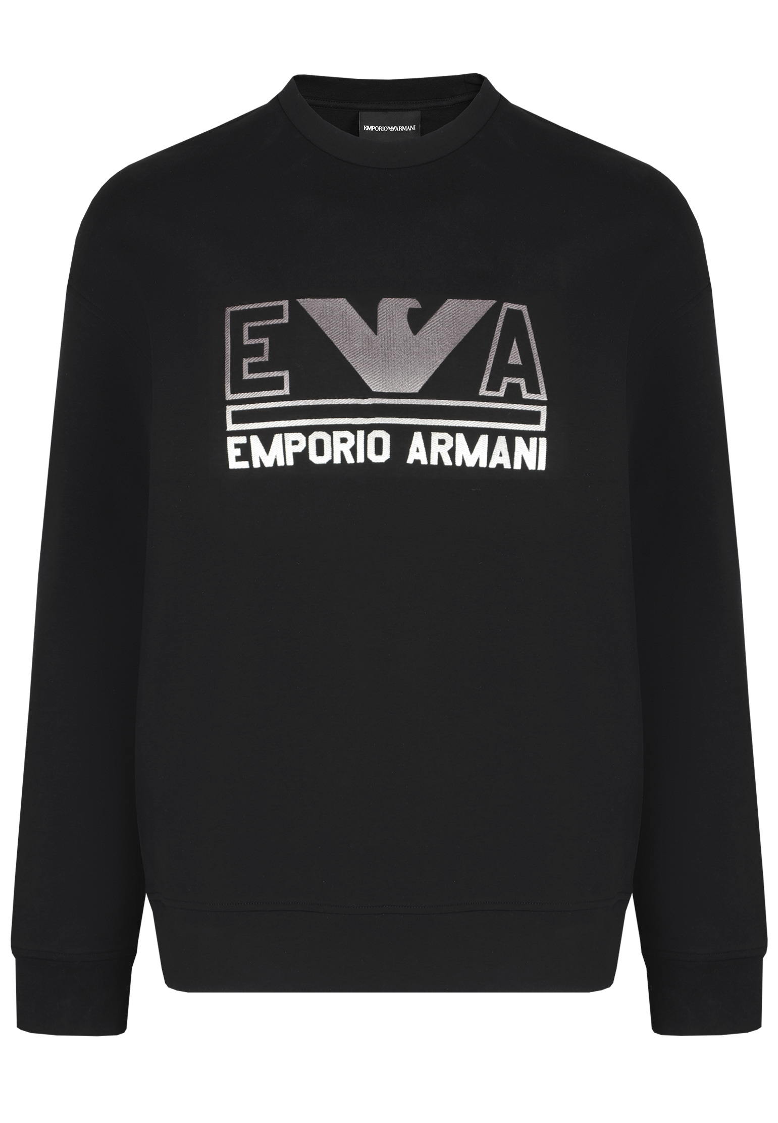 Толстовка EMPORIO ARMANI Черный, размер S