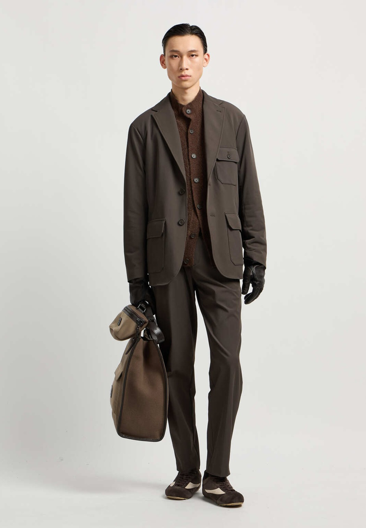 

Брюки EMPORIO ARMANI, Коричневый, Коричневый