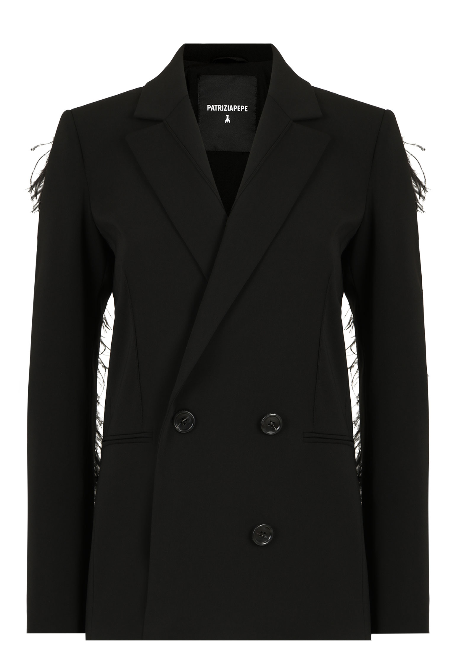 Пиджак PATRIZIA PEPE Черный, размер 40 168563 - фото 1