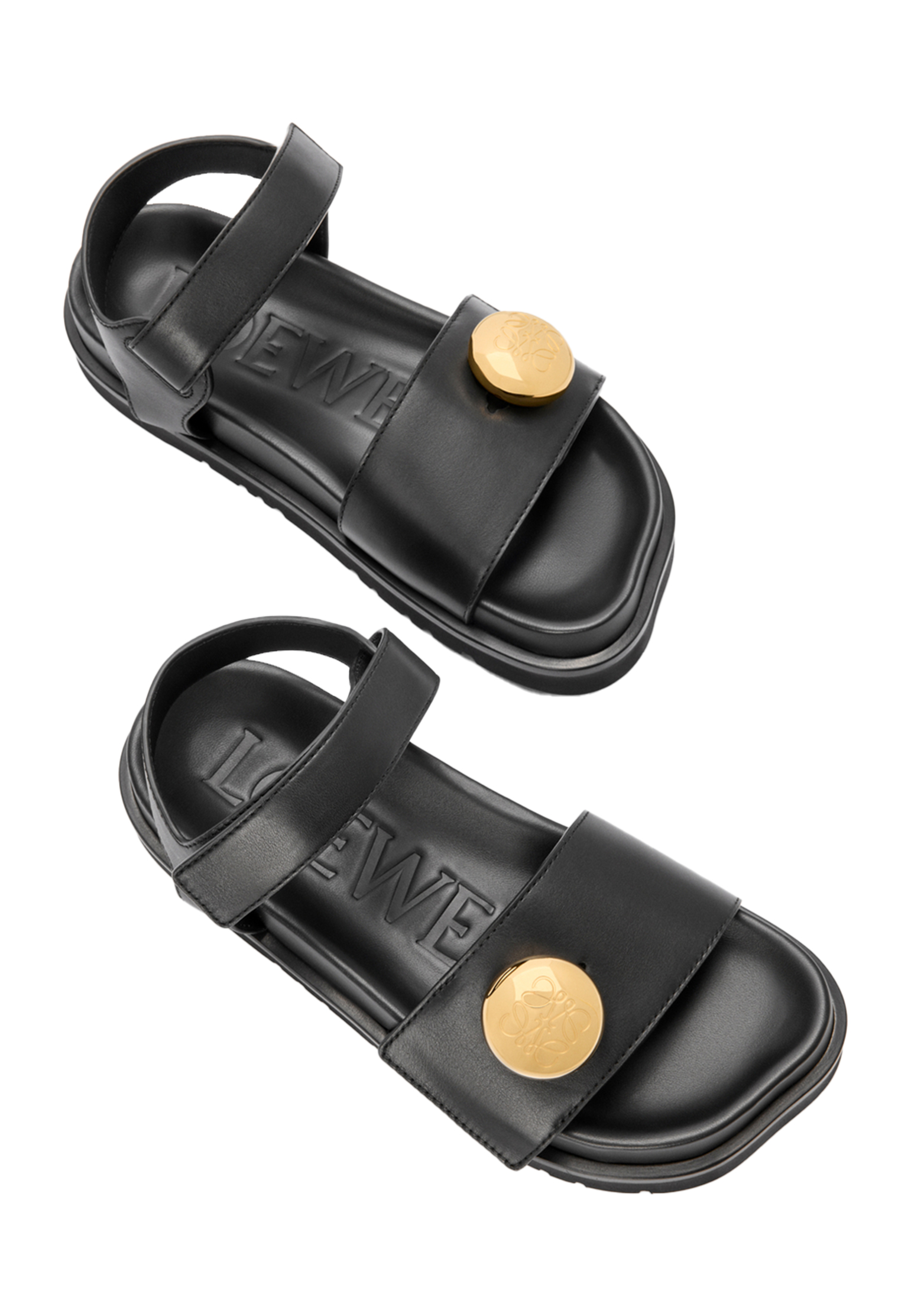 

Сандалии LOEWE, Черный, Черный