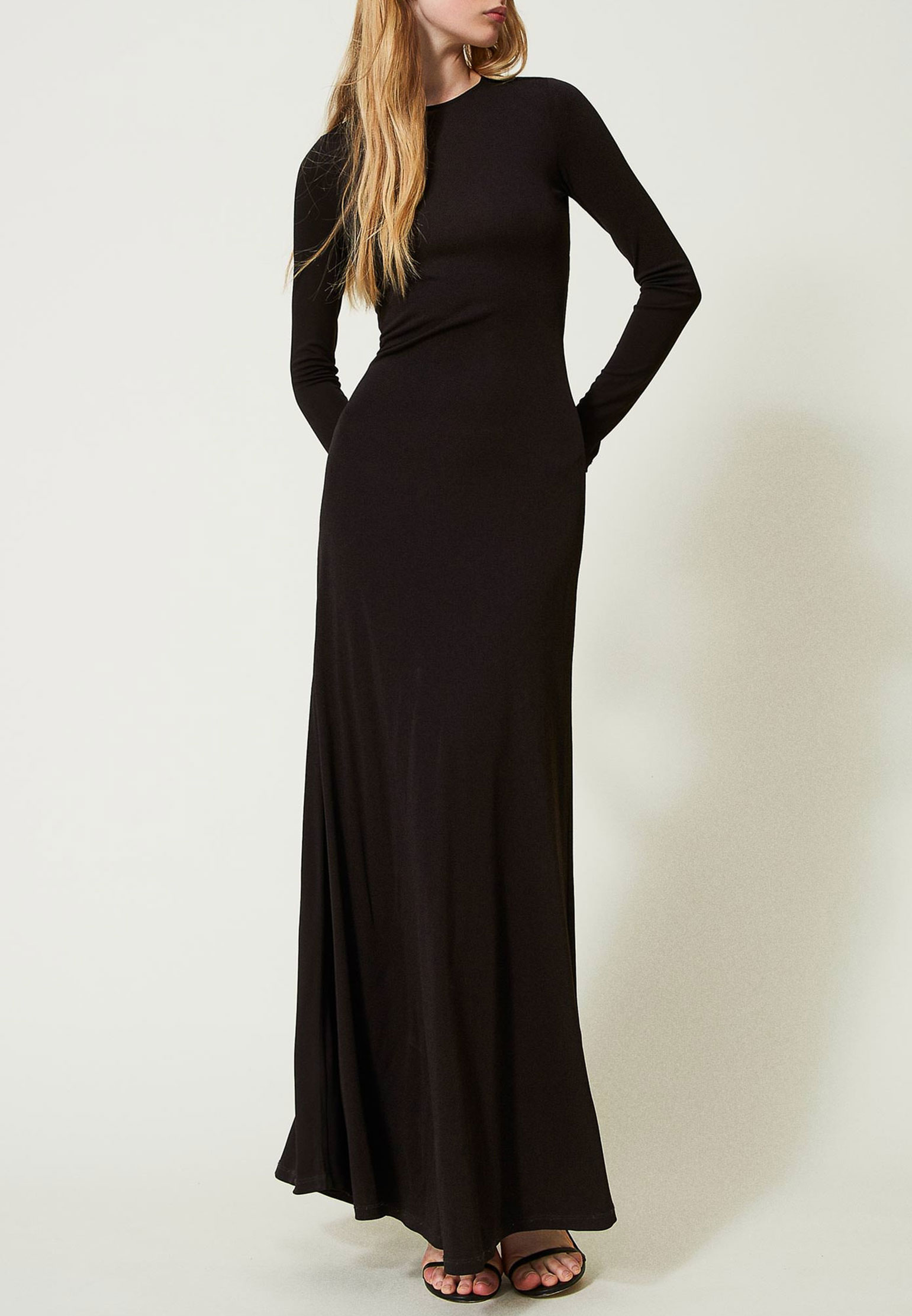 Платье TWINSET Milano Черный, размер 38