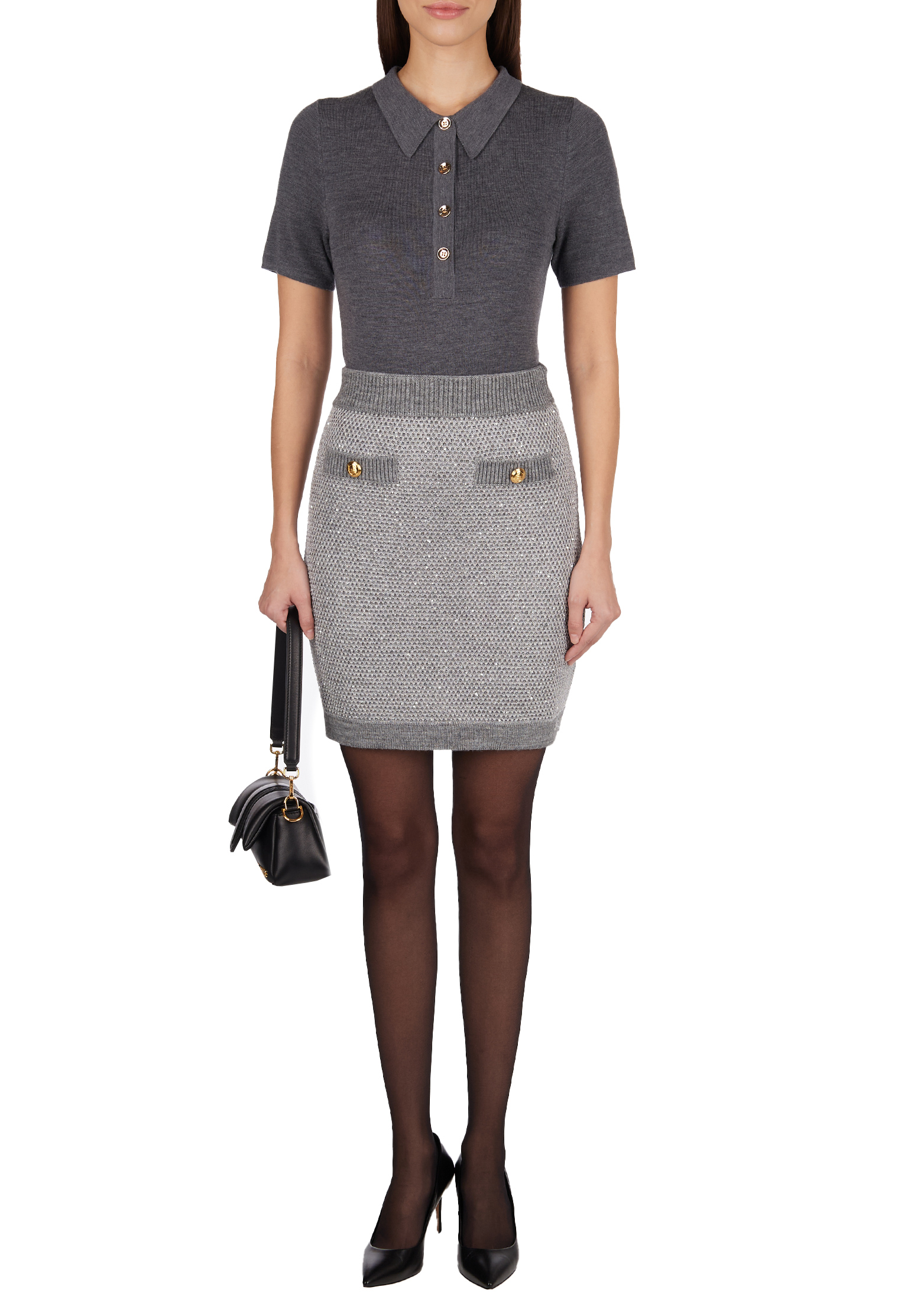 

Поло SFILATO, Серый, Серый