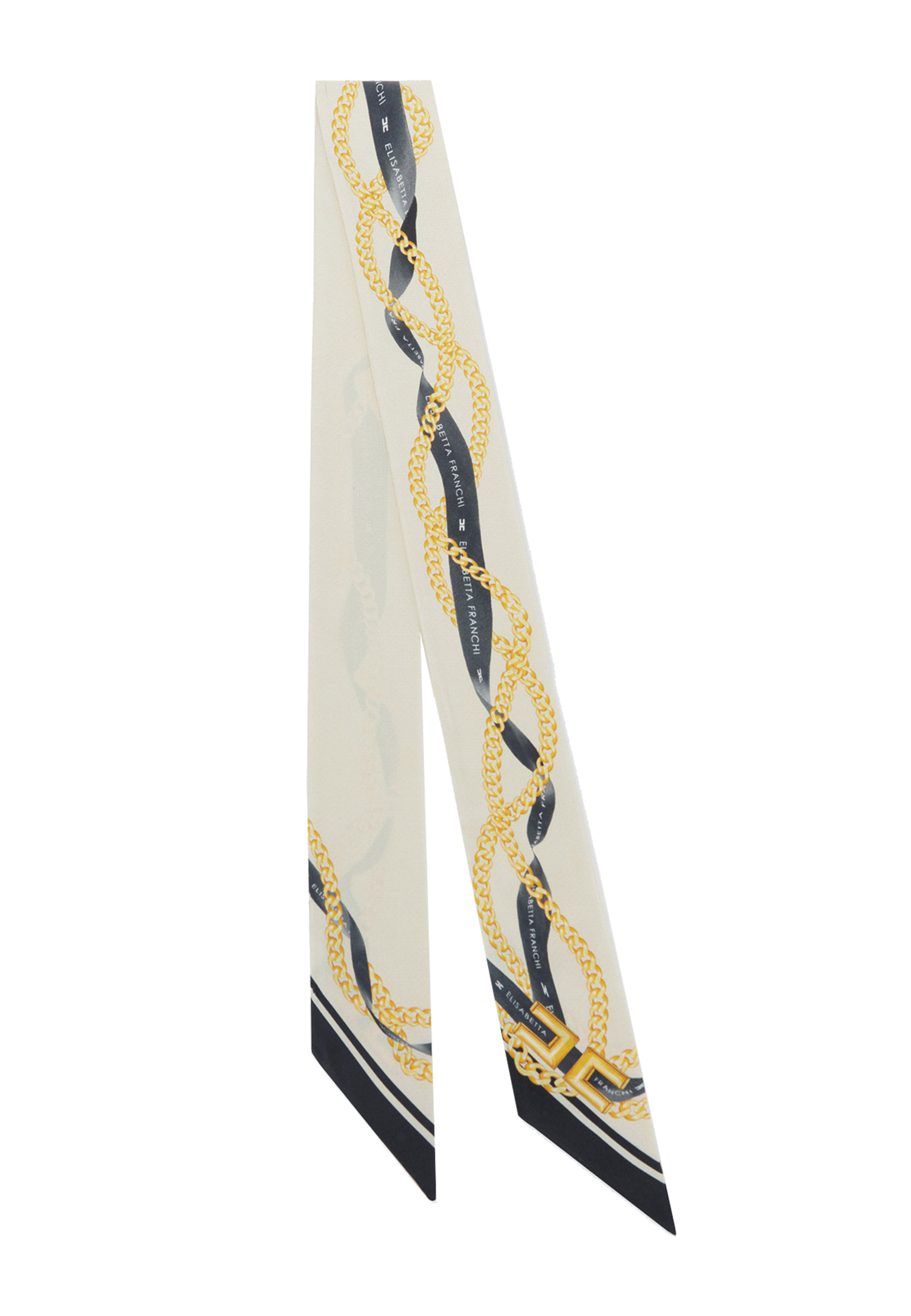 

Платок ELISABETTA FRANCHI, Белый, Белый