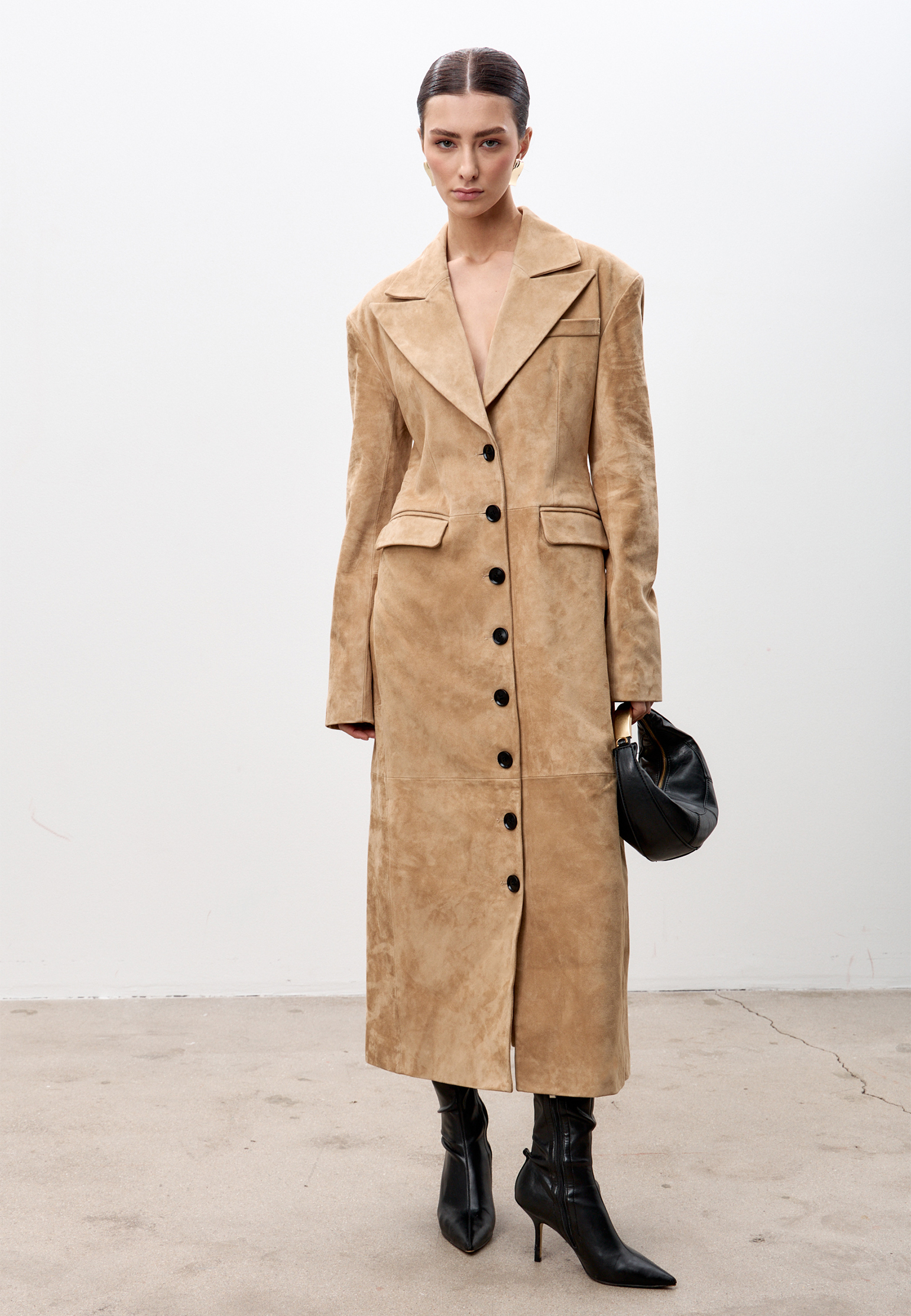 

Пальто AZUR, Бежевый, Бежевый