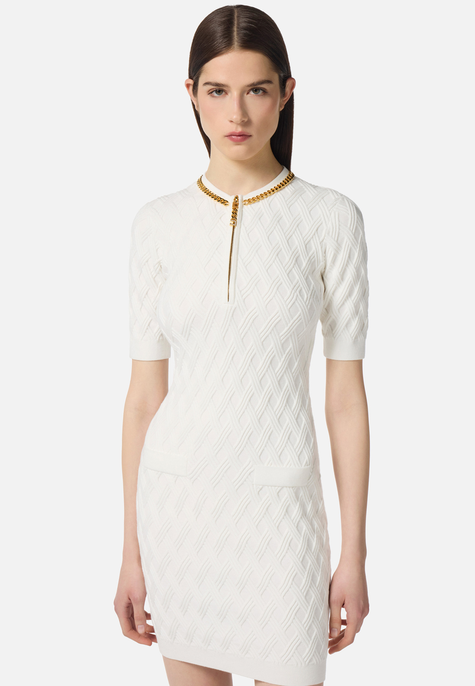 

Платье ELISABETTA FRANCHI, Белый, Белый