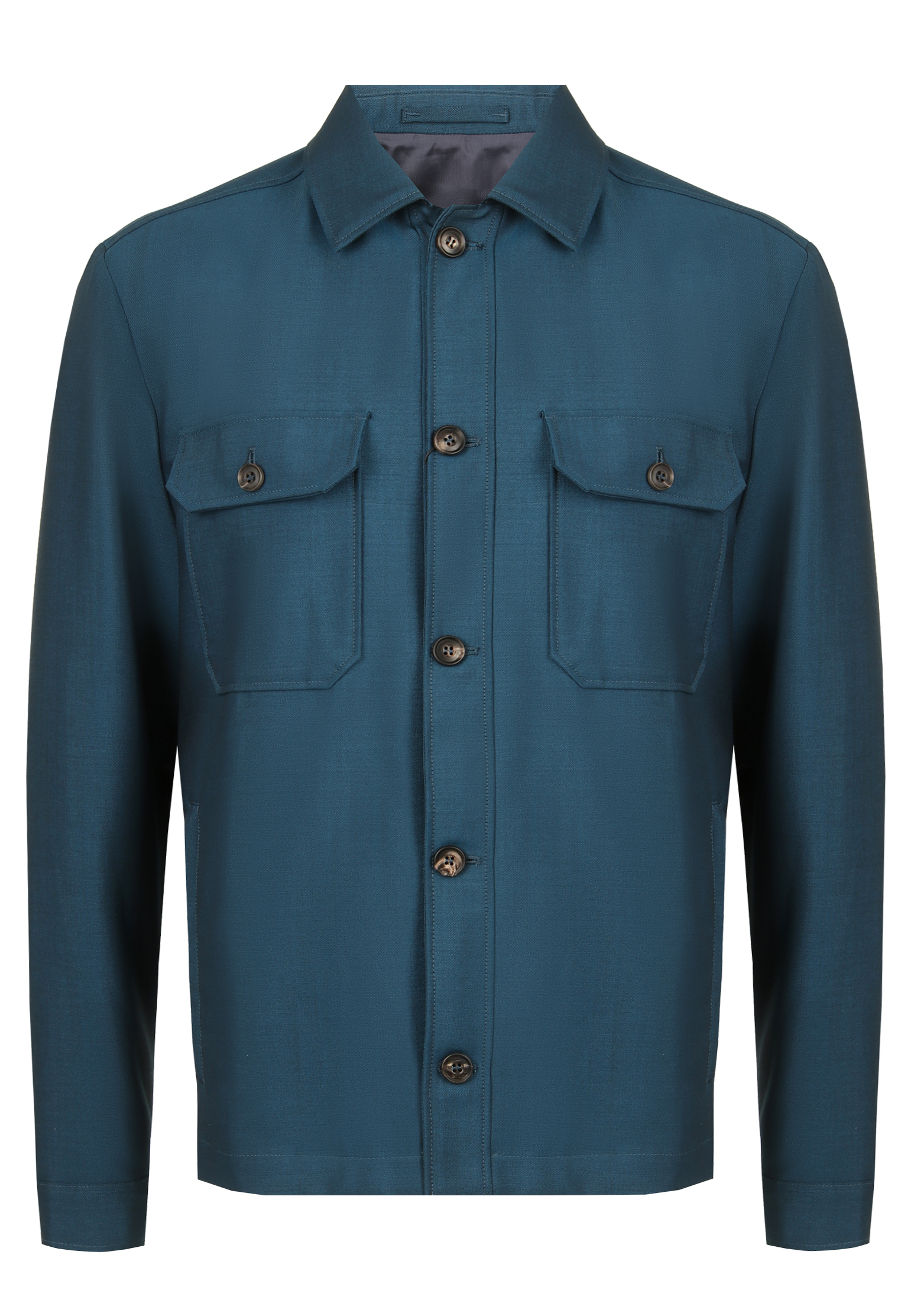 Рубашка CORNELIANI Синий, размер 48 178674 - фото 1