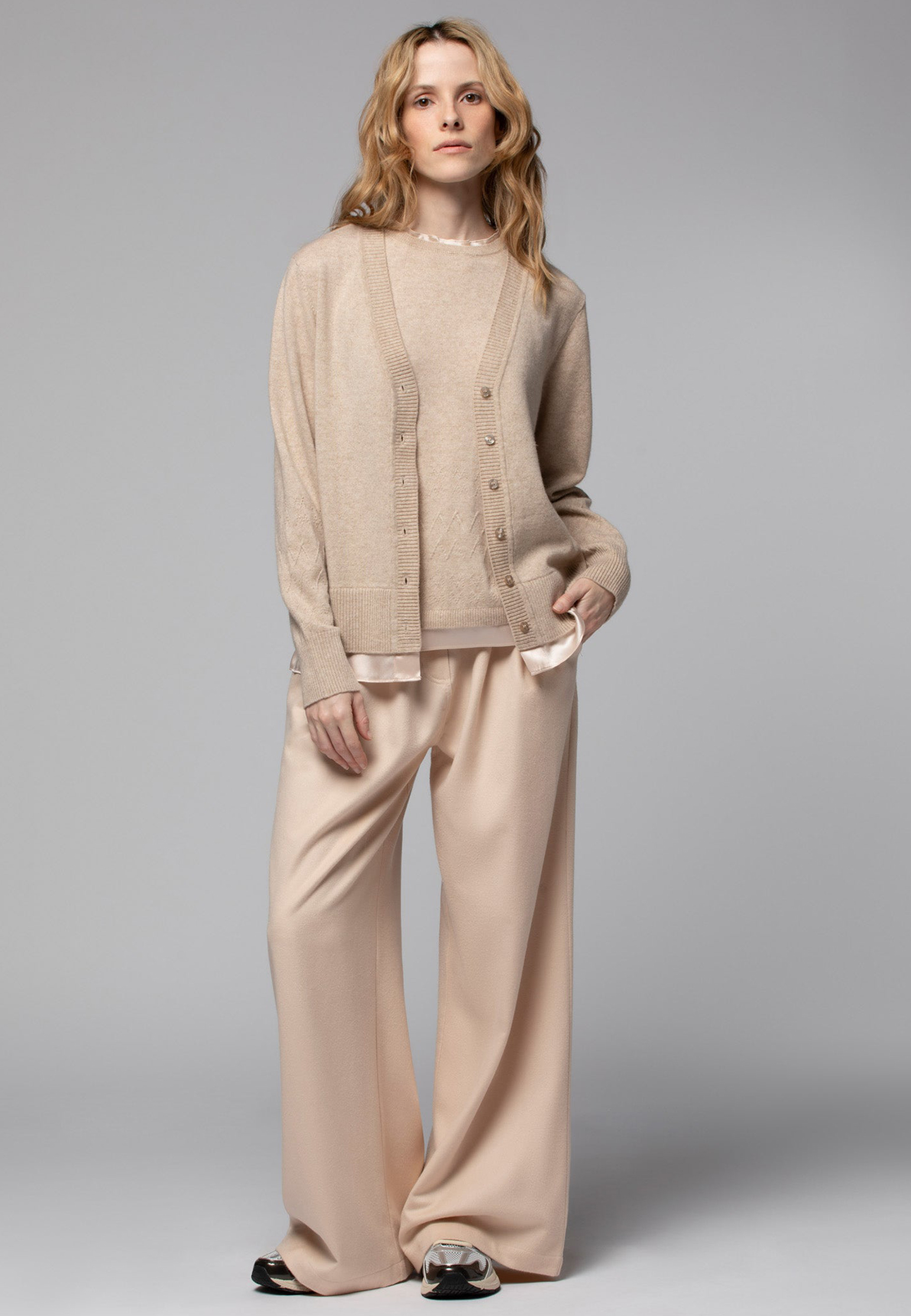 

Кардиган MAX&MOI, Бежевый, Бежевый