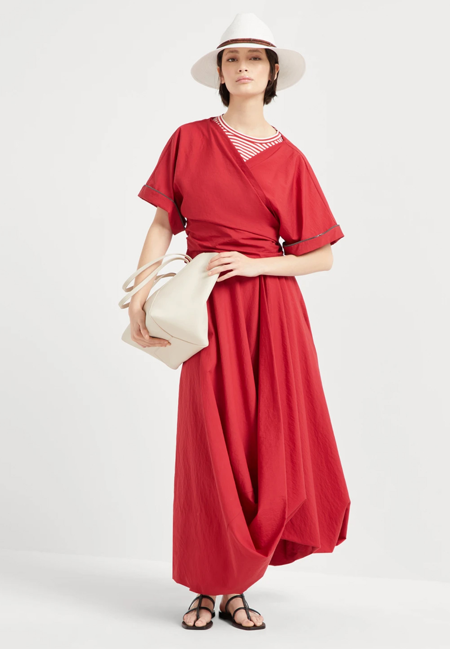

Юбка BRUNELLO CUCINELLI, Красный, Красный