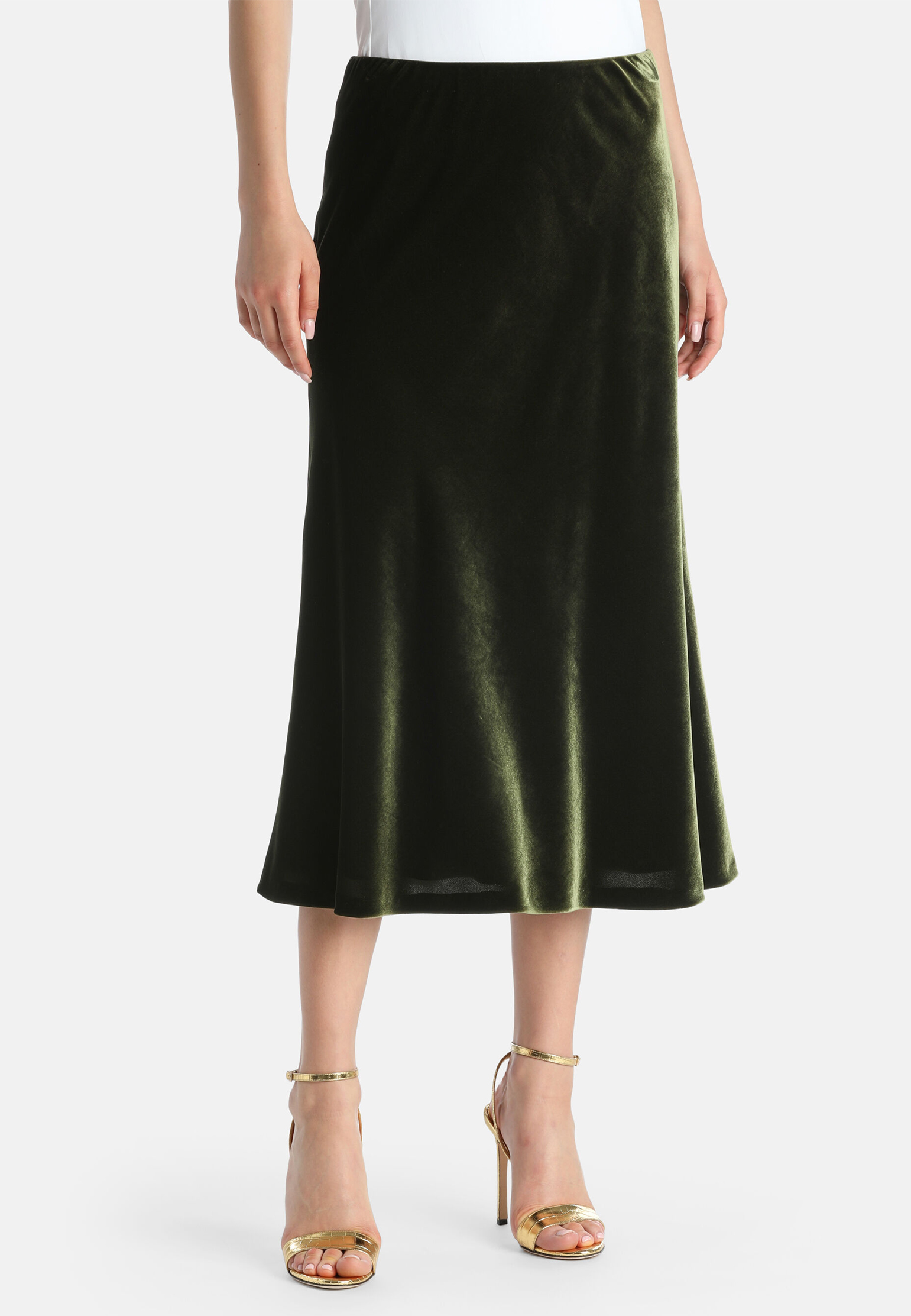 

Юбка LUISA SPAGNOLI, Зеленый, Зеленый