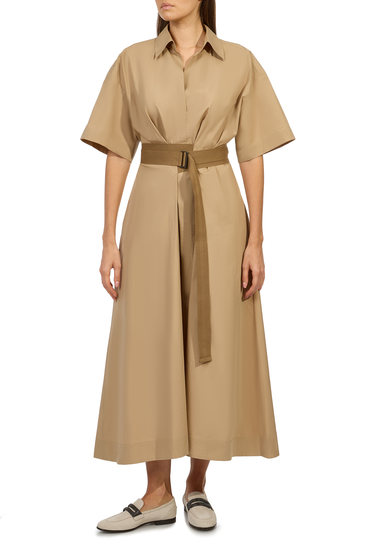 

Платье BRUNELLO CUCINELLI, Бежевый, Бежевый