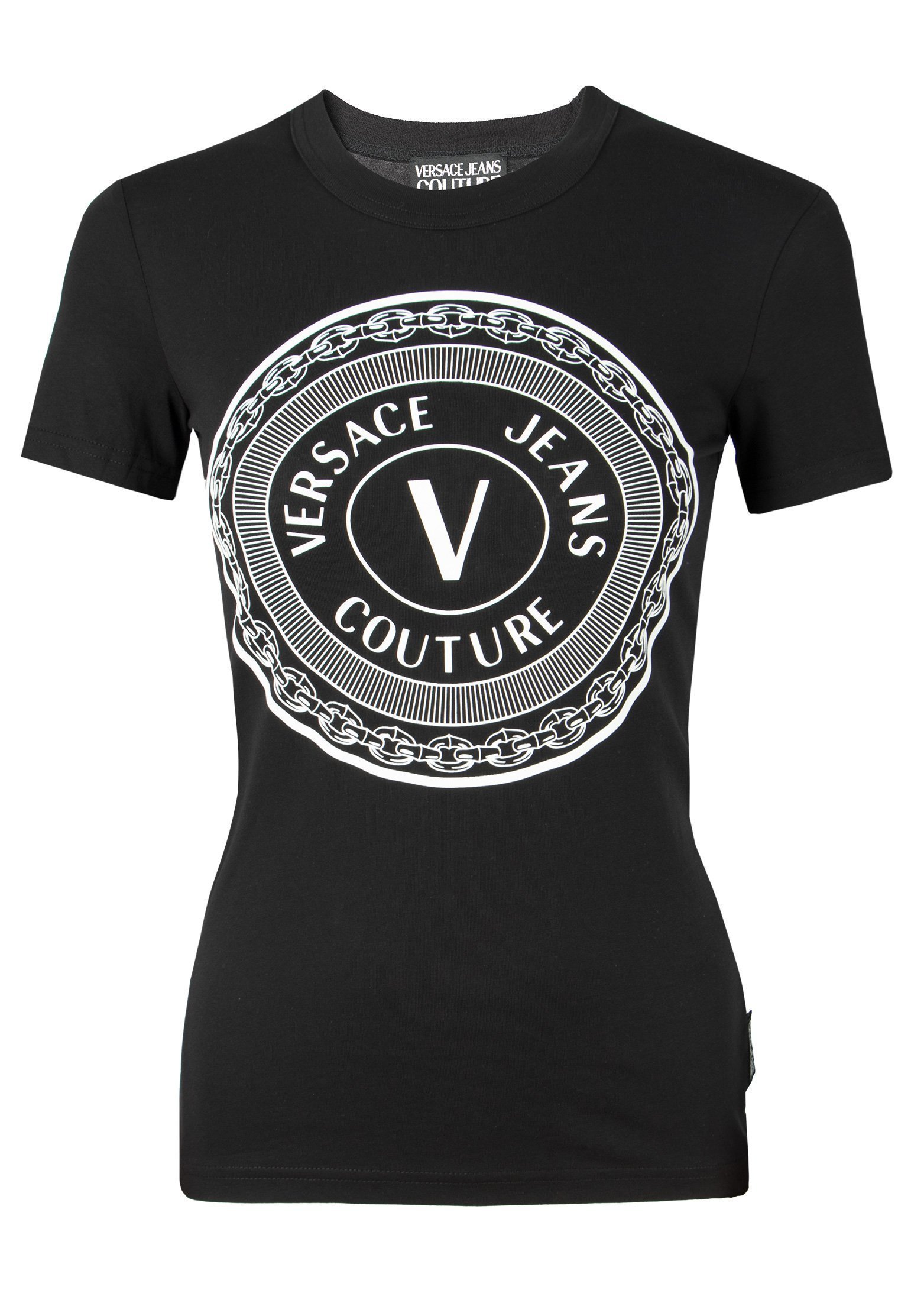 Футболка VERSACE JEANS COUTURE Черный, размер XS