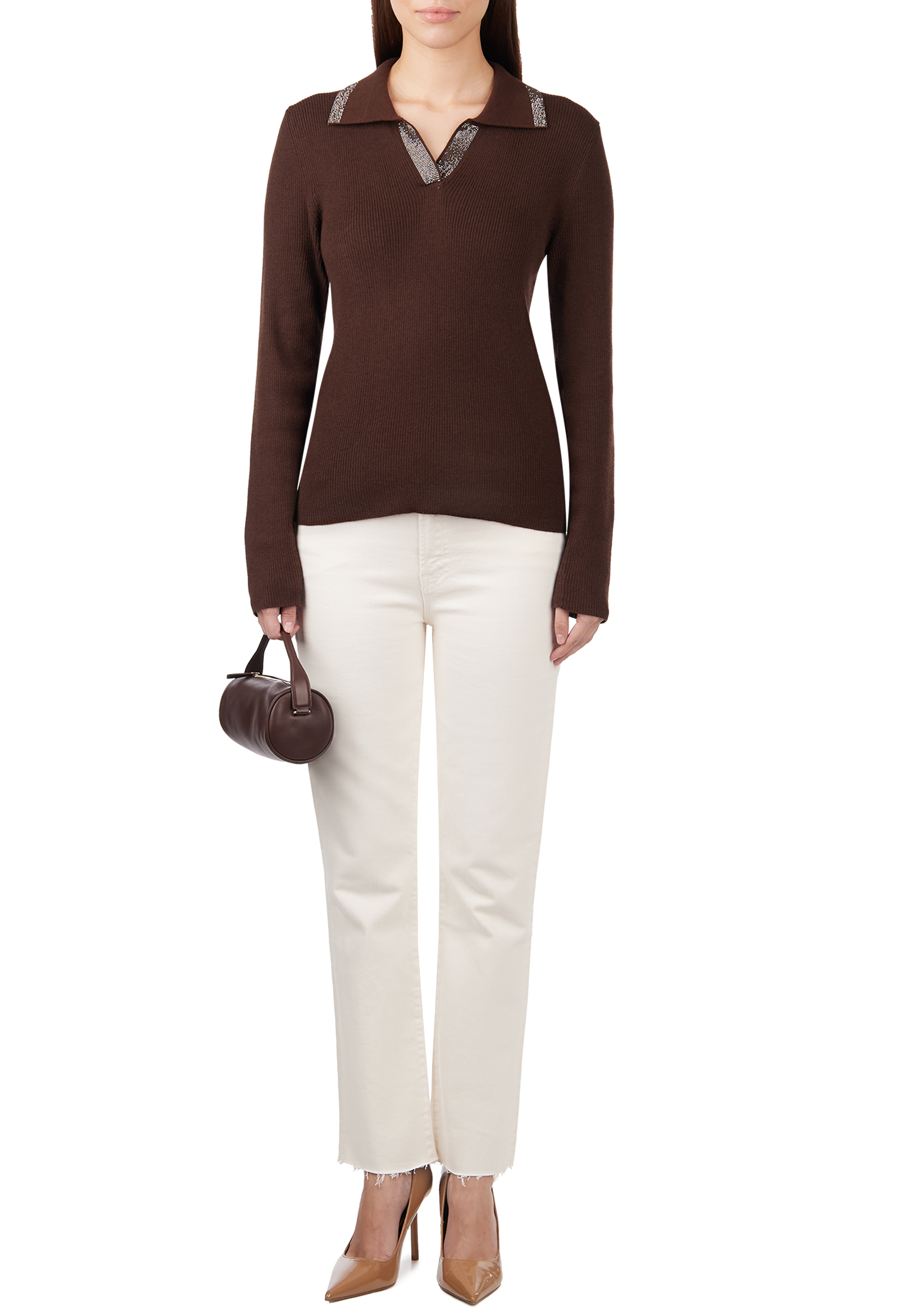 

Джинсы MOTHER, Белый, Белый