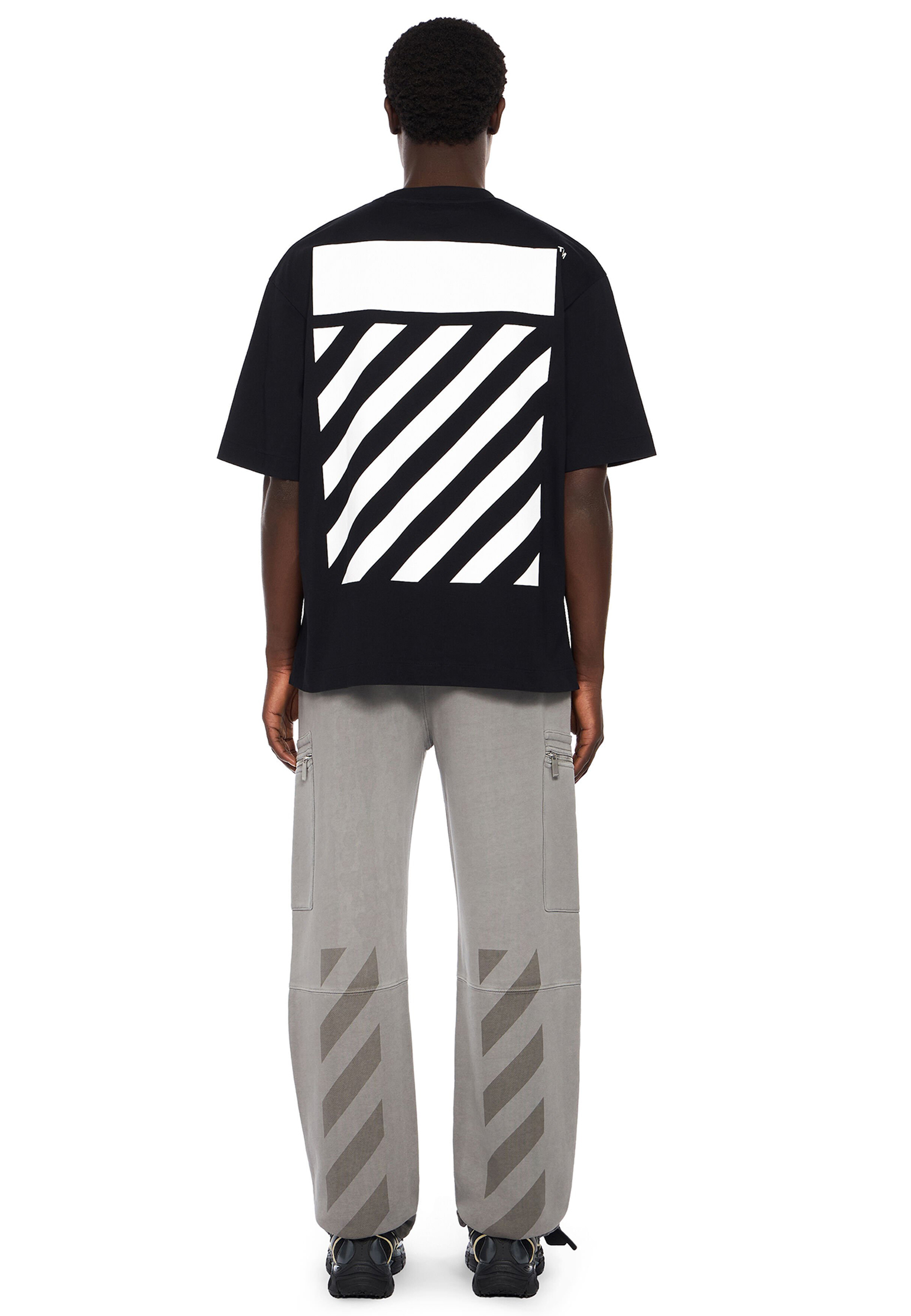 

Футболка OFF-WHITE, Черный, Черный