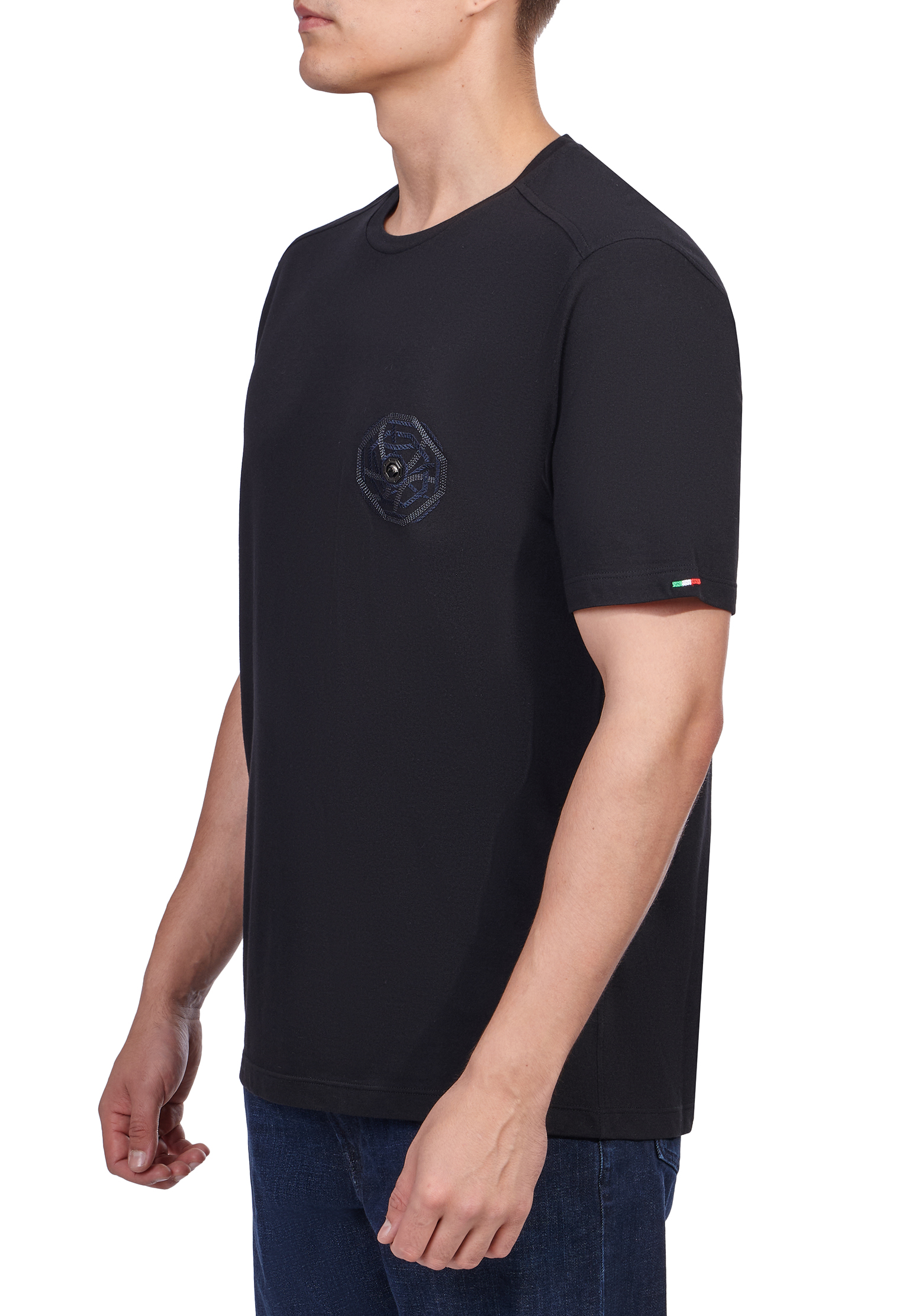 

Футболка STEFANO RICCI, Черный, Черный