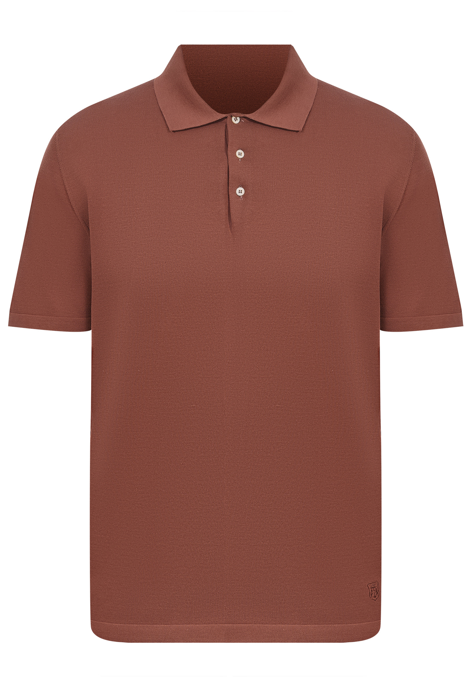 

Поло CORNELIANI, Коричневый, Коричневый