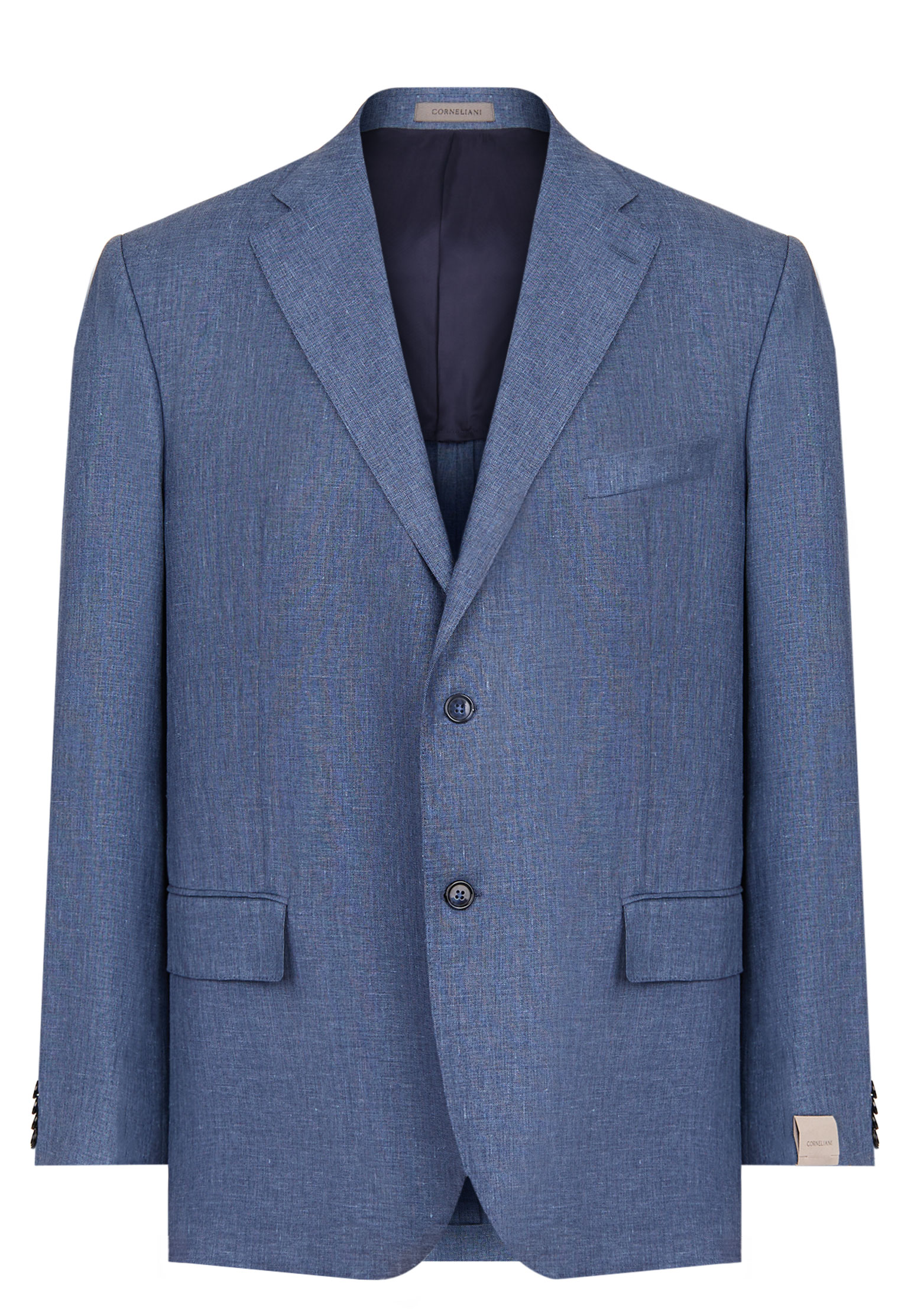 Пиджак CORNELIANI Голубой, размер 58