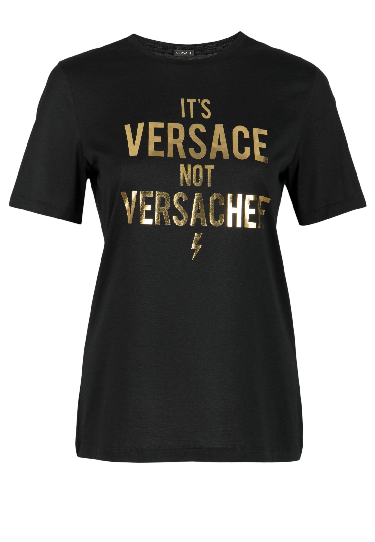 Футболка VERSACE черного цвета