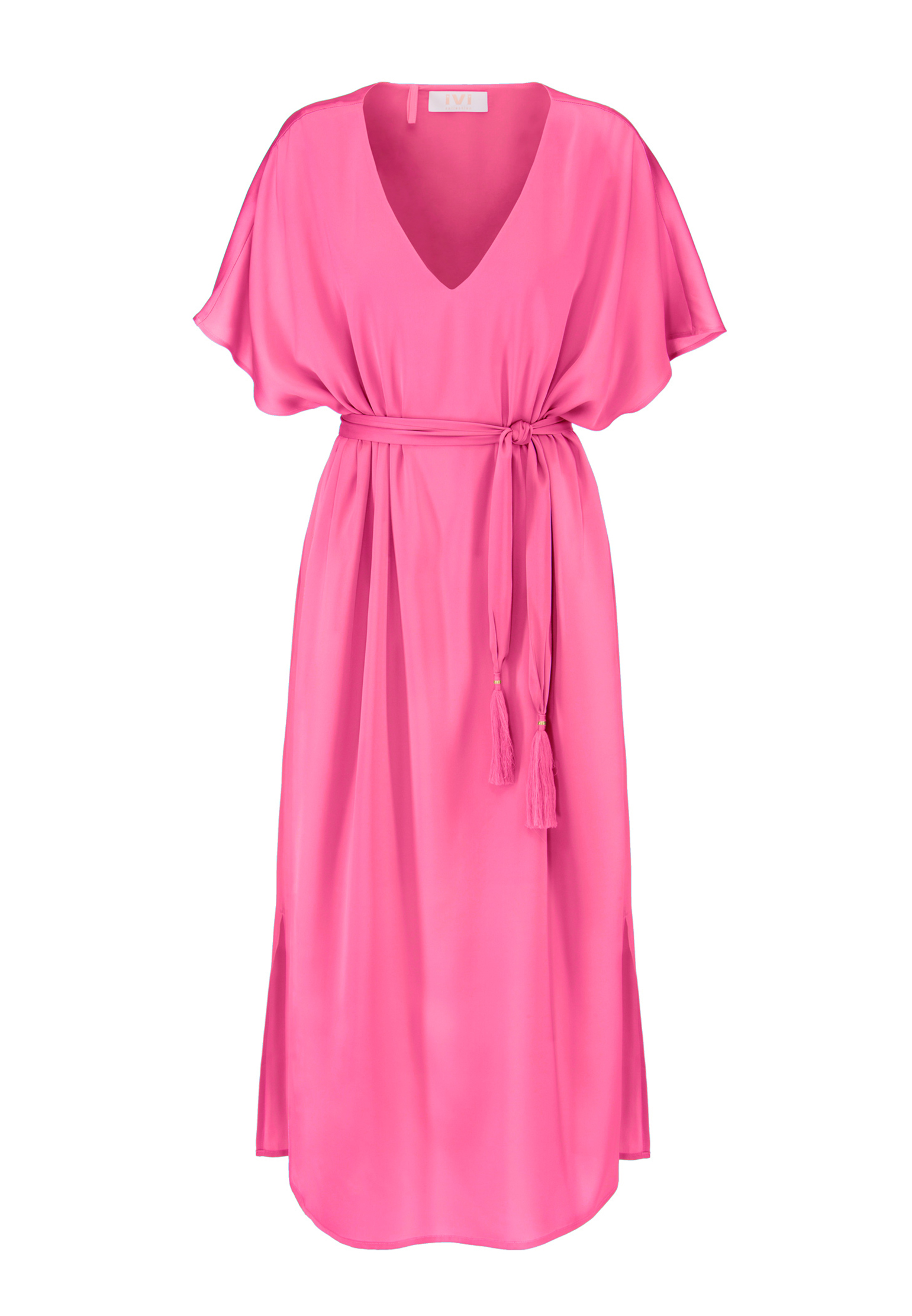 Платье IVI COLLECTION Розовый, размер 34