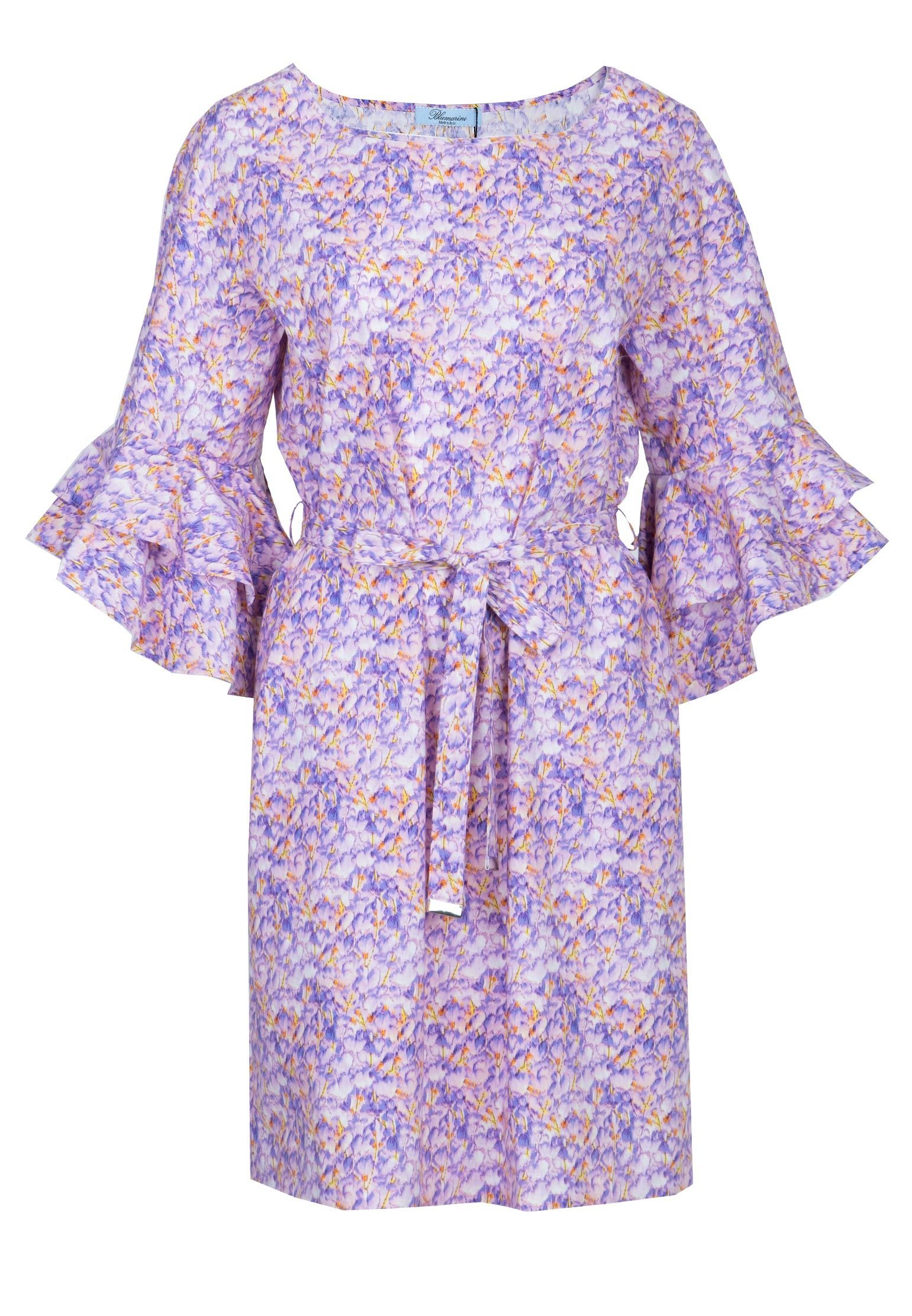 Платье BLUMARINE фиолетового цвета