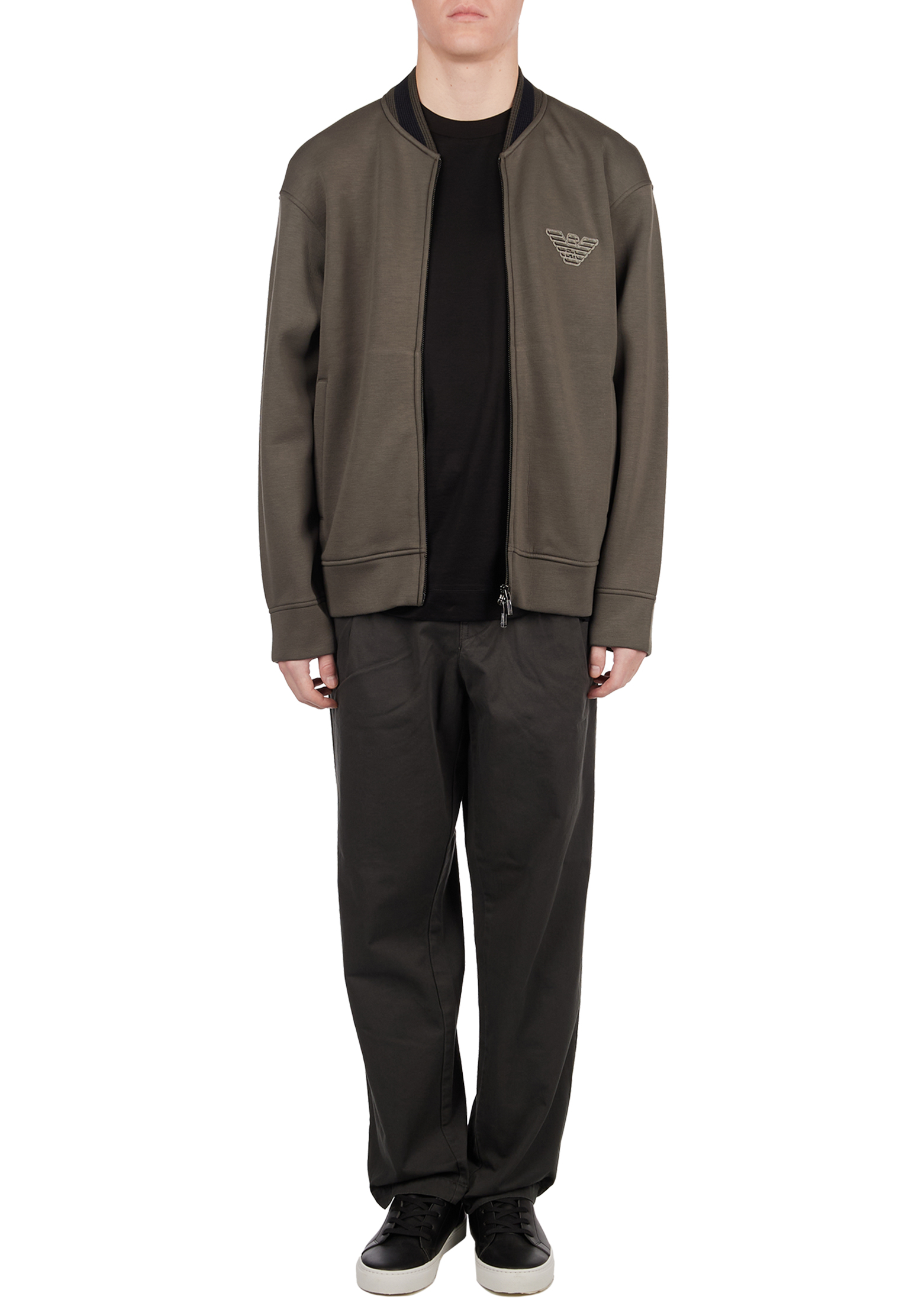 

Лонгслив EMPORIO ARMANI, Черный, Черный