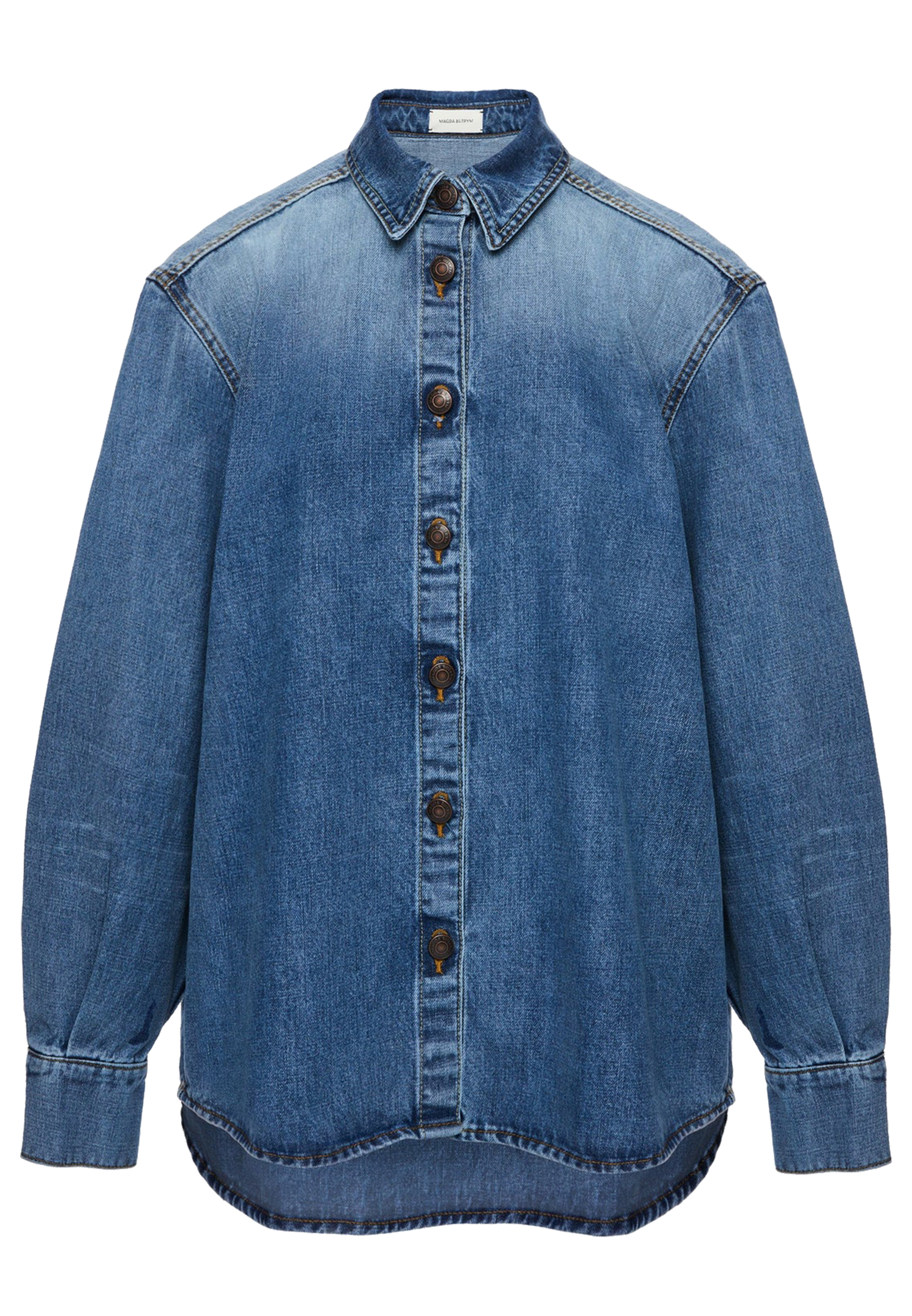 

Рубашка MAGDA BUTRYM, Синий, Синий
