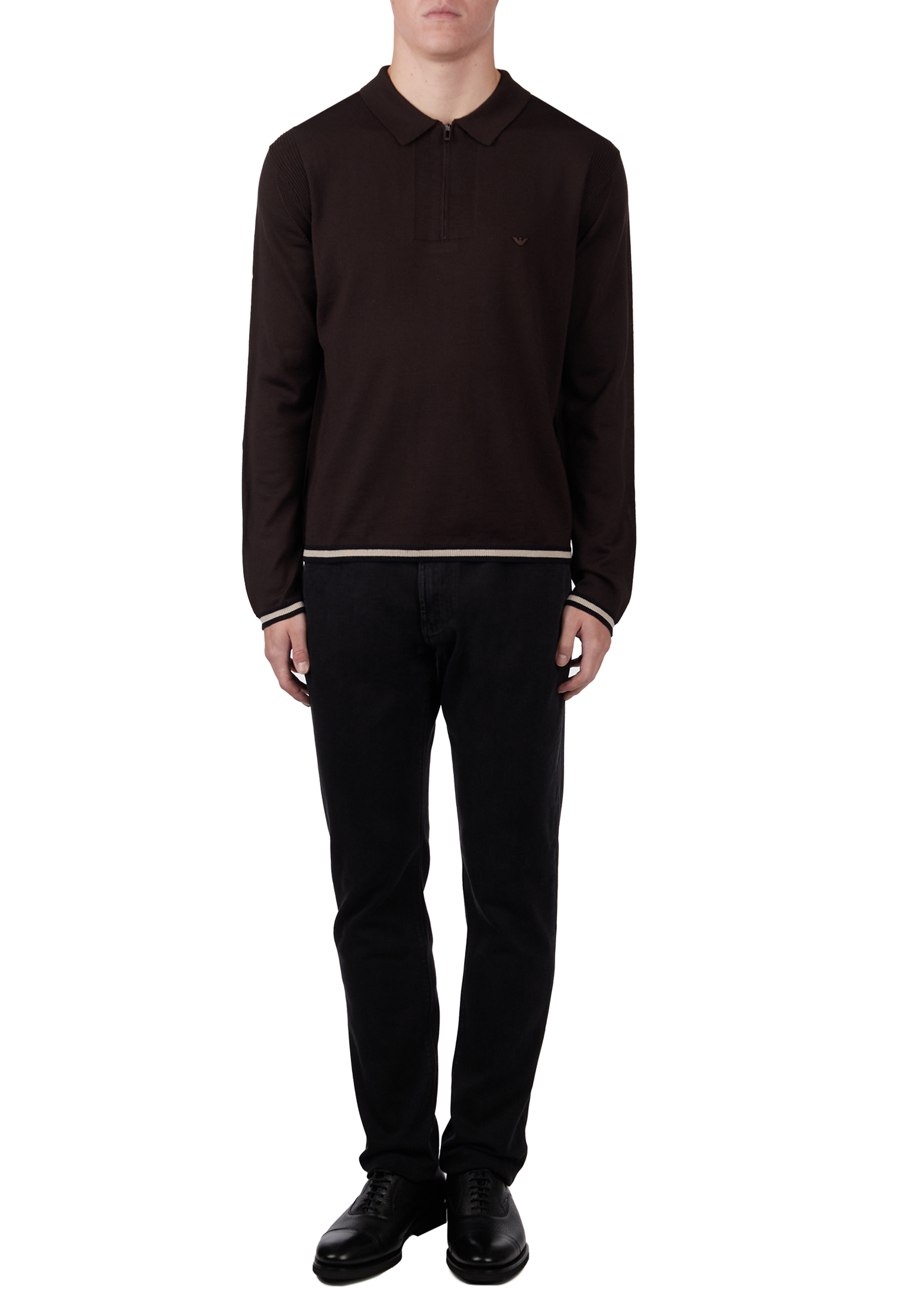 

Рубашка-поло EMPORIO ARMANI, Коричневый, Коричневый