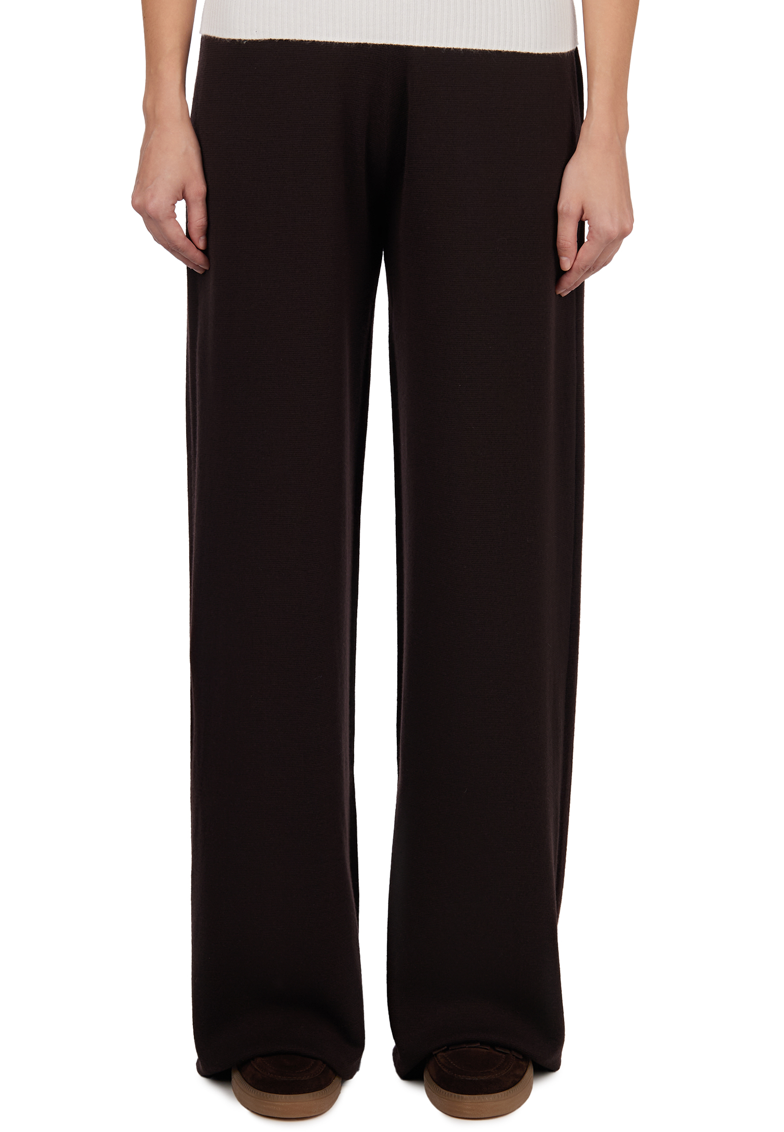 

Брюки ALLUDE, Коричневый, Коричневый