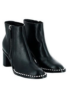 Черные ботильоны CASADEI