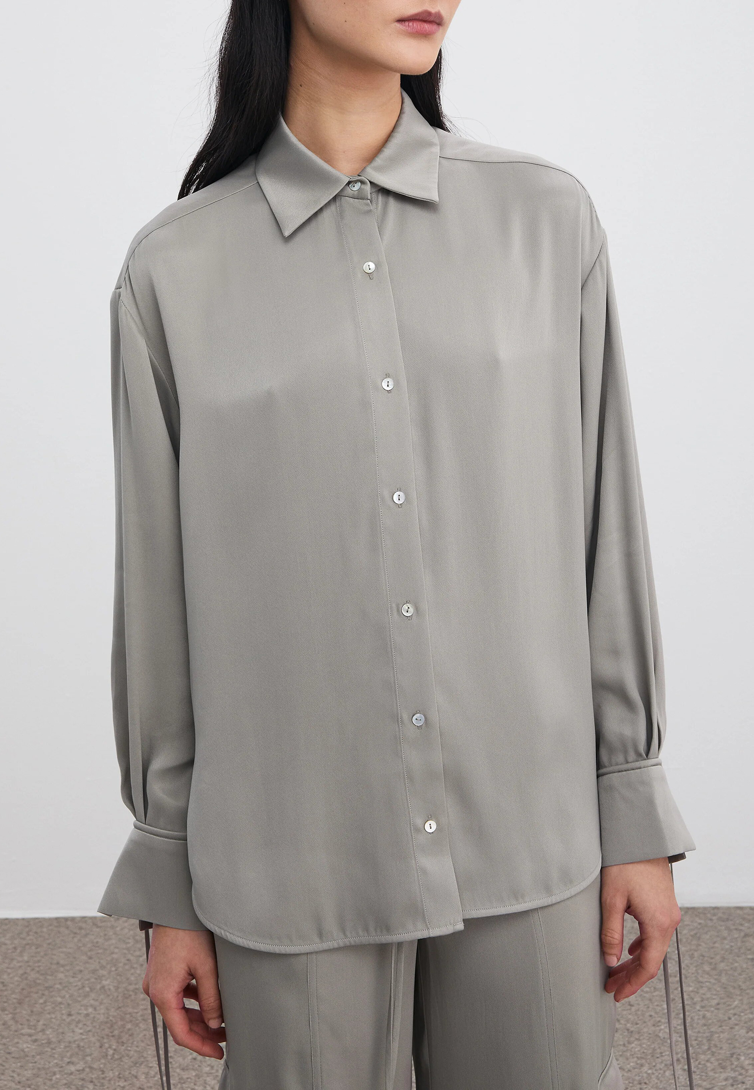 Рубашка AERON Серый, размер 40 183649 - фото 1