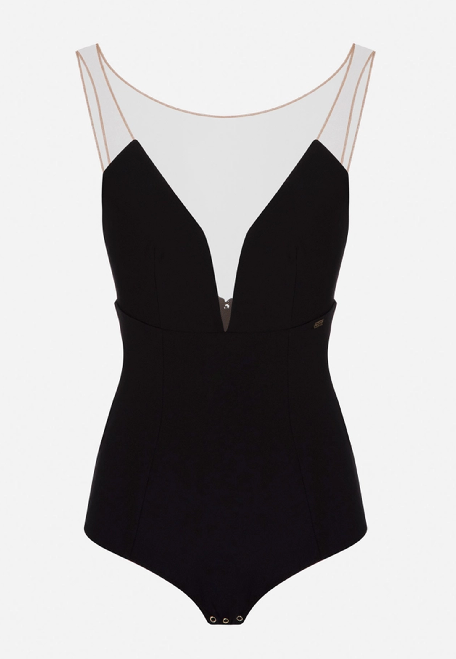 

Боди ELISABETTA FRANCHI, Черный, Черный