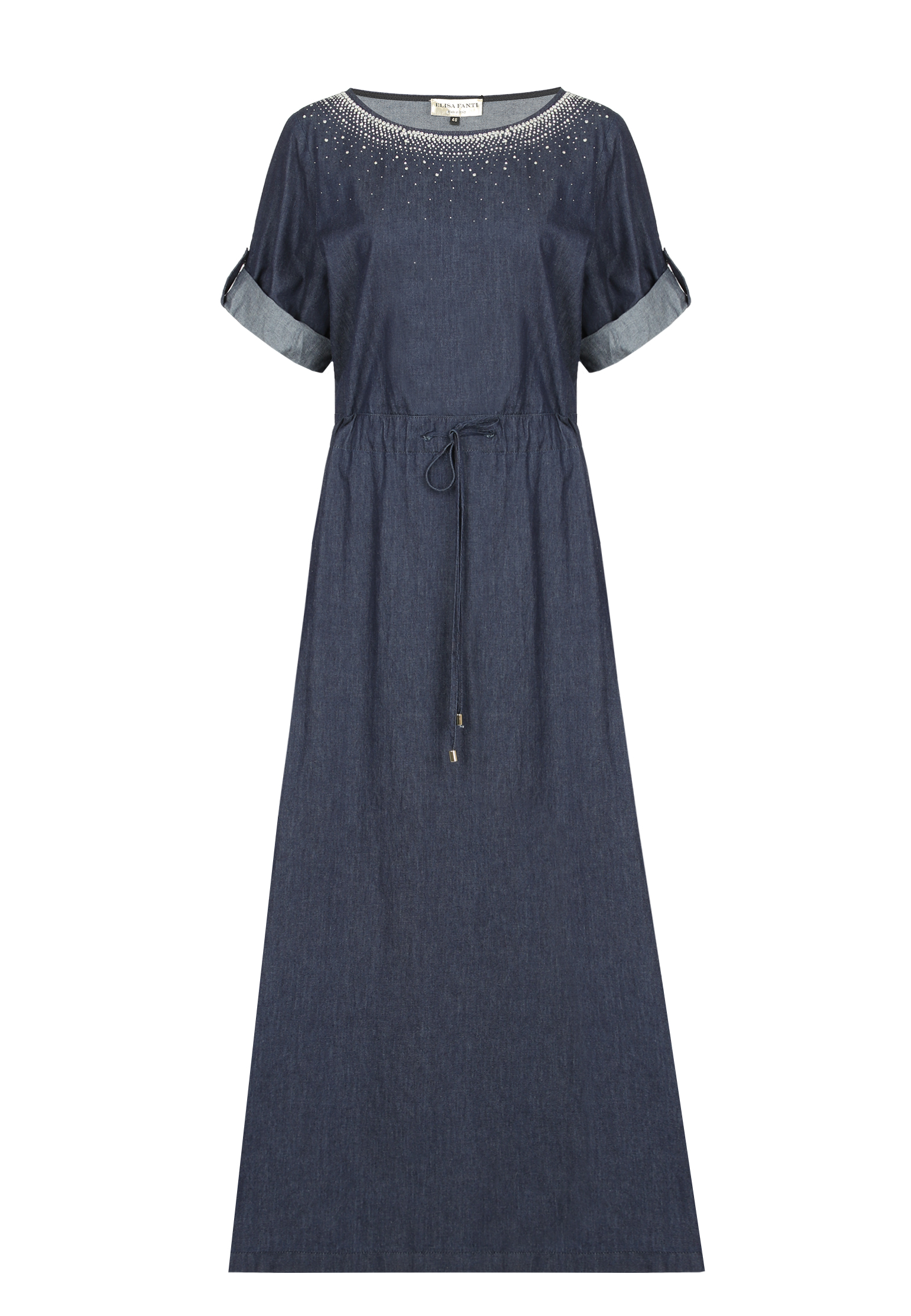 Платье ELISA FANTI Синий, размер 50