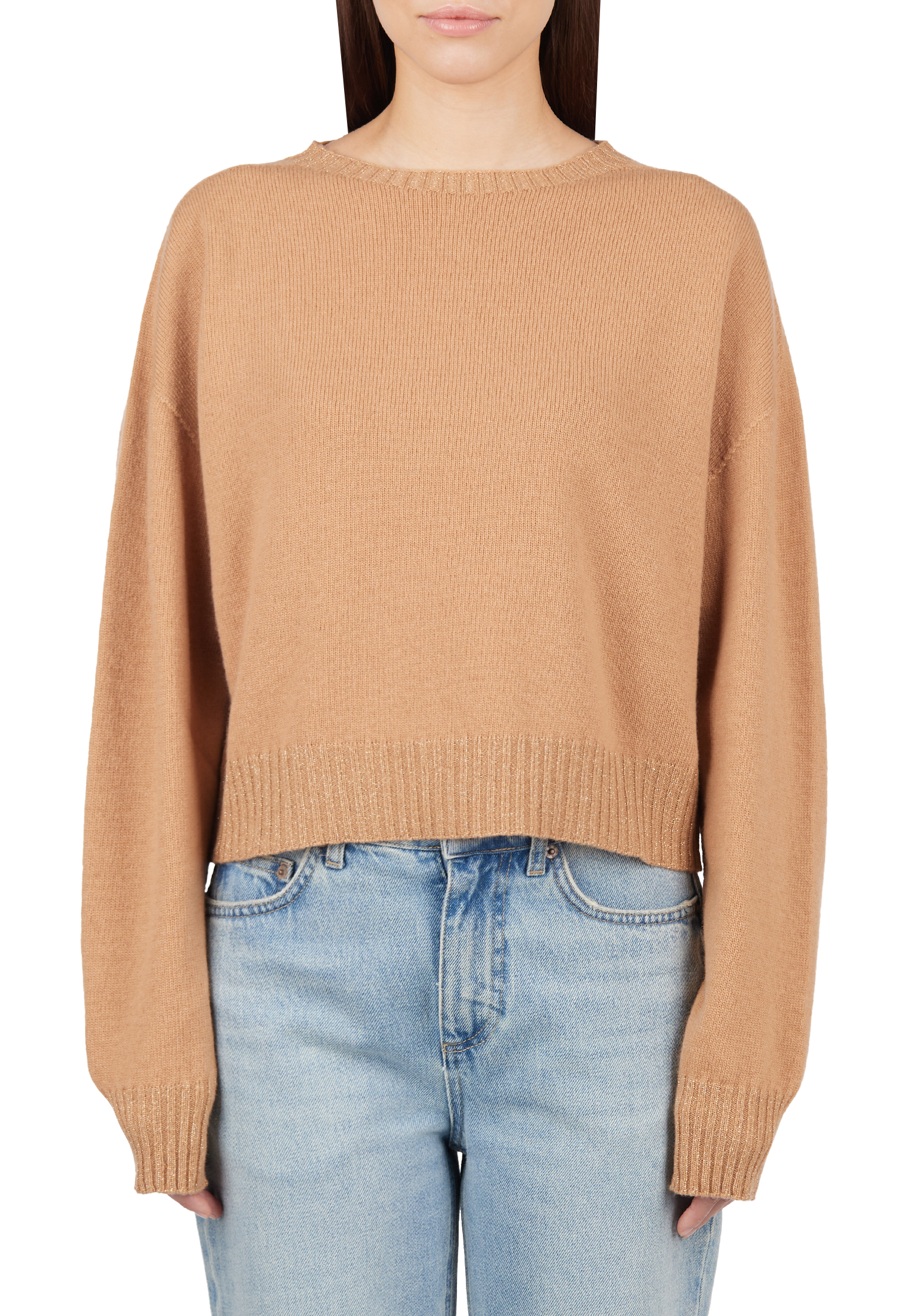 

Джемпер TWINSET Milano, Коричневый, Коричневый