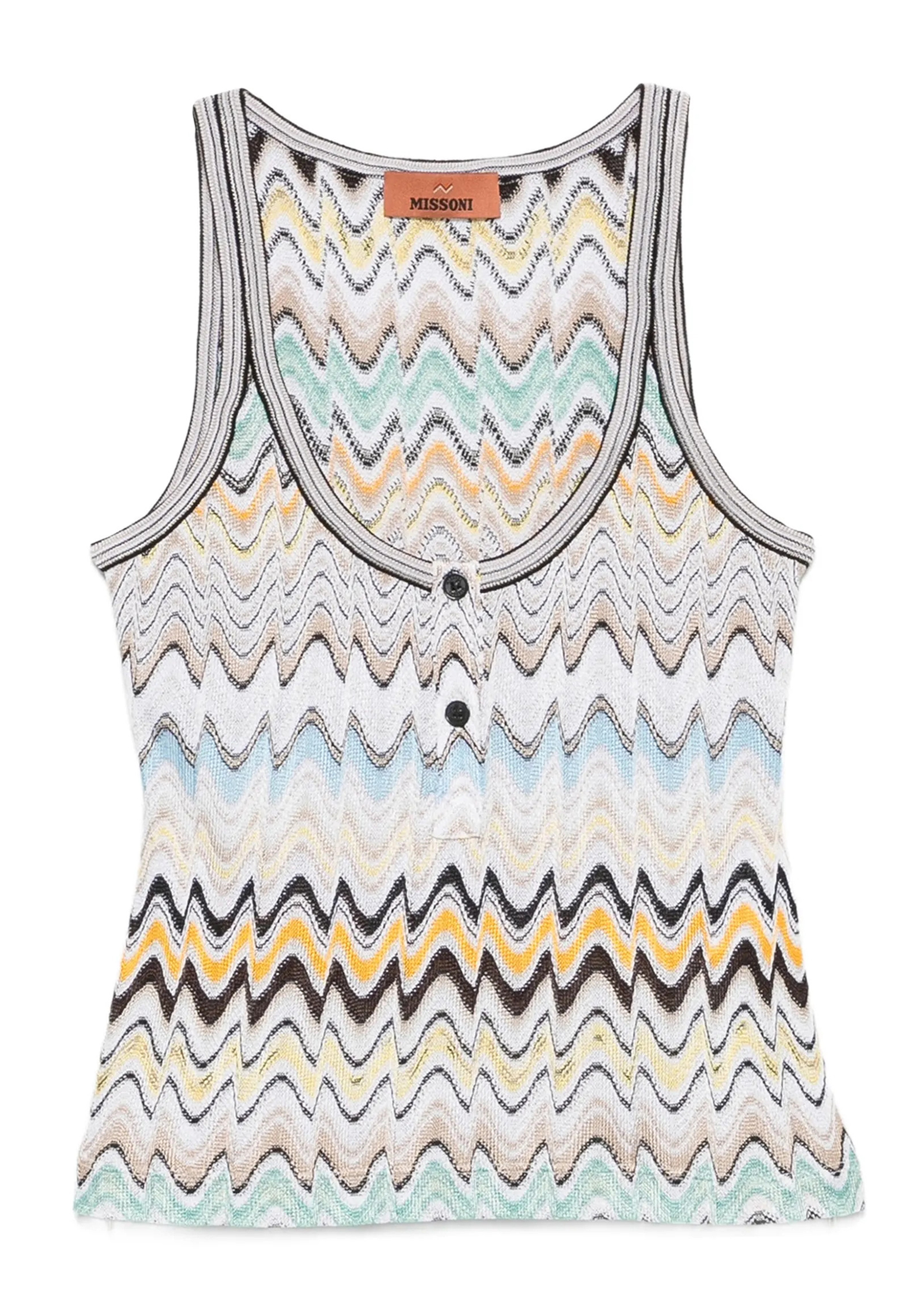 

Топ MISSONI, Разноцветный, Разноцветный
