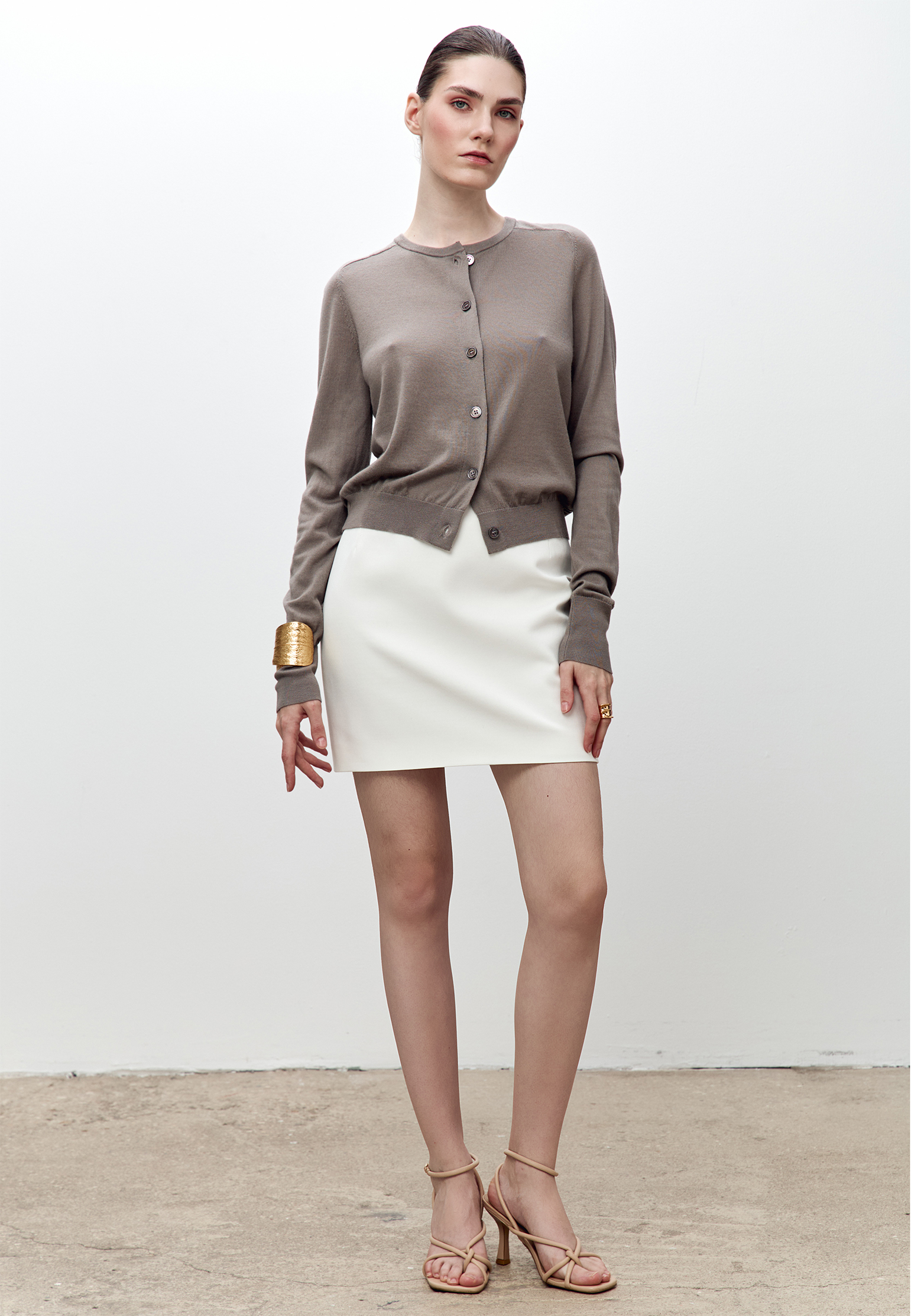 Кардиган из тонкой шерсти мериноса AZUR 16000₽